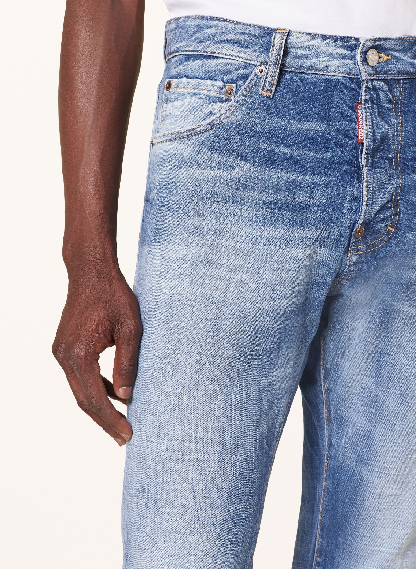 DSQUARED2 Jeans extra slim fit, Color: 470 NAVY BLUE (Image 5)