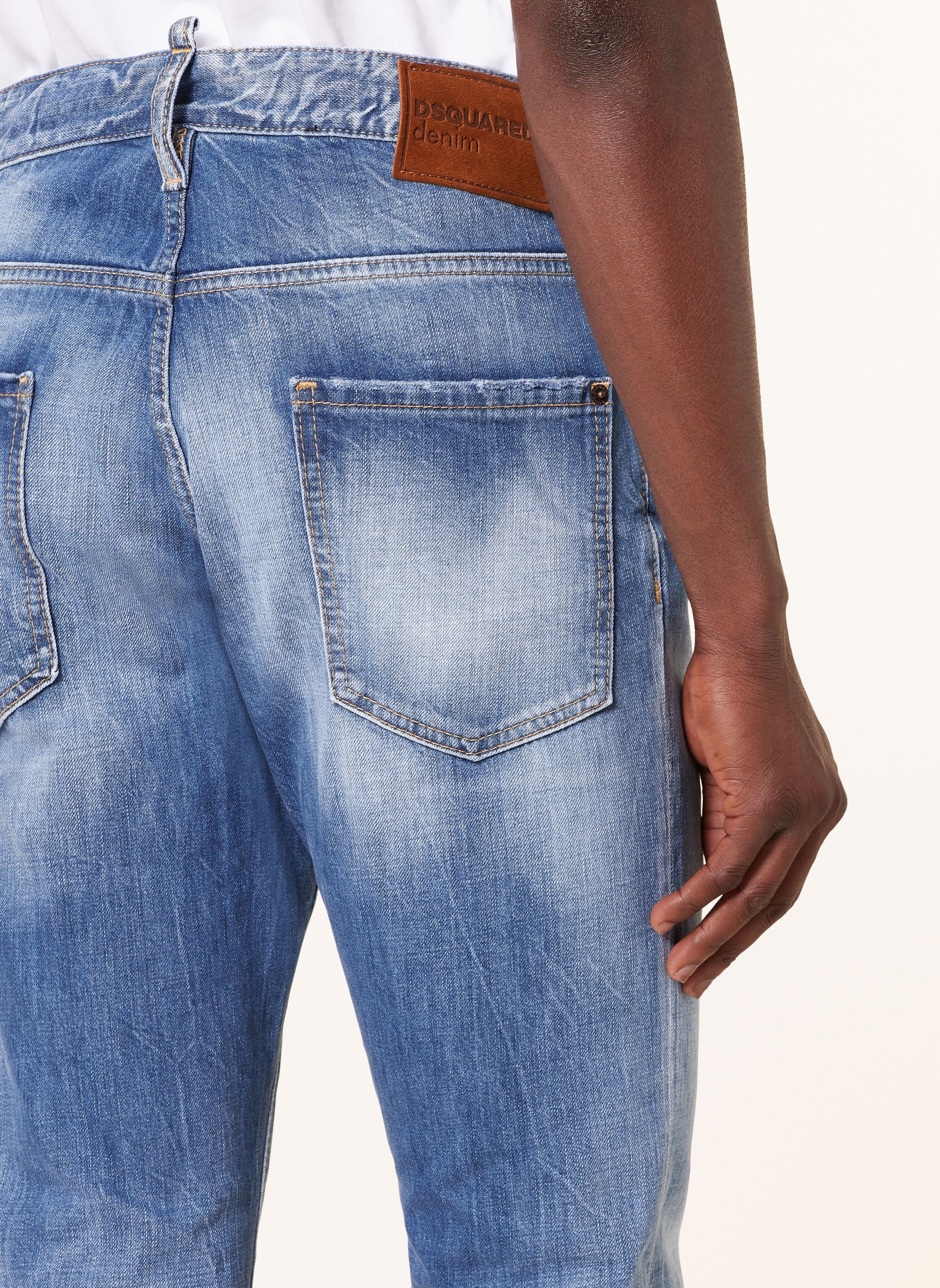 DSQUARED2 Jeans extra slim fit, Color: 470 NAVY BLUE (Image 6)