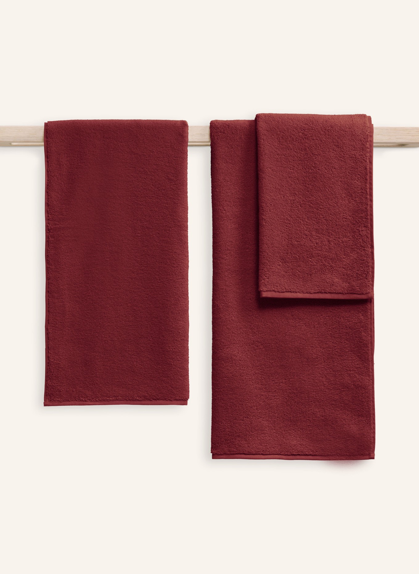 weseta switzerland Duschtuch DREAMFLOR: 85 rhubarb