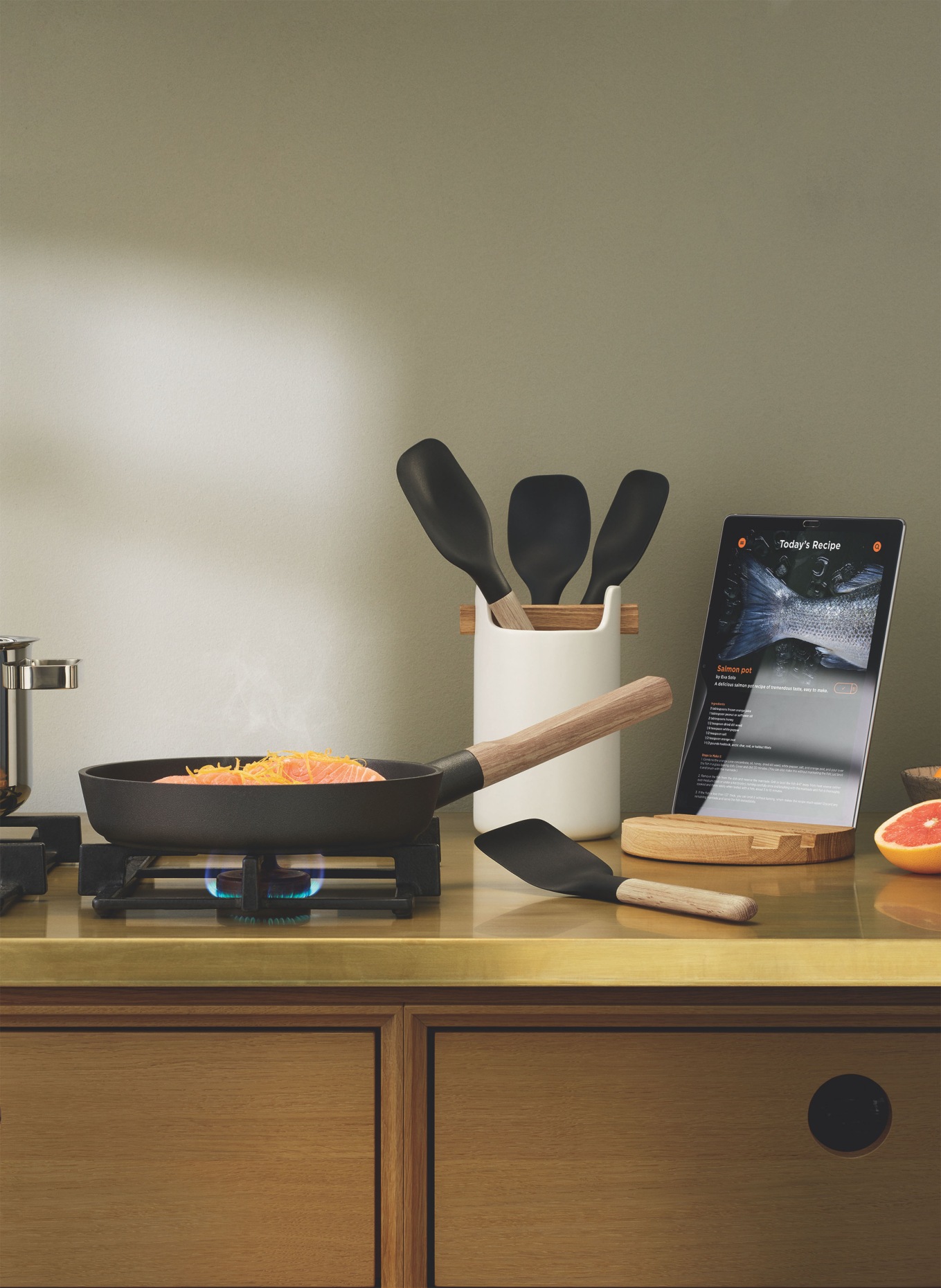 eva solo Servierlöffel NORDIC KITCHEN: SCHWARZ/ BRAUN