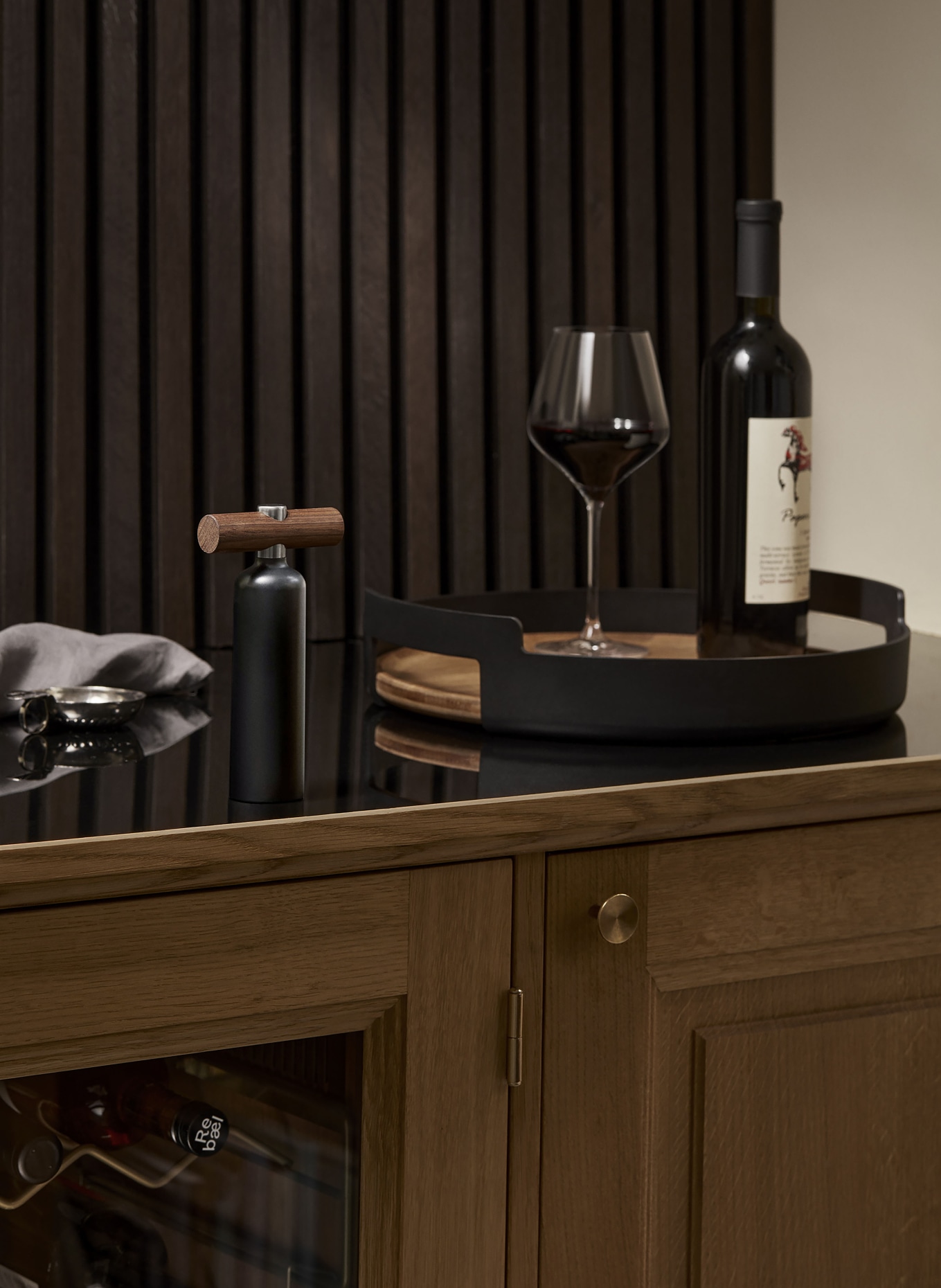 eva solo Korkenzieher LIQUID LOUNGE: SCHWARZ / BRAUN