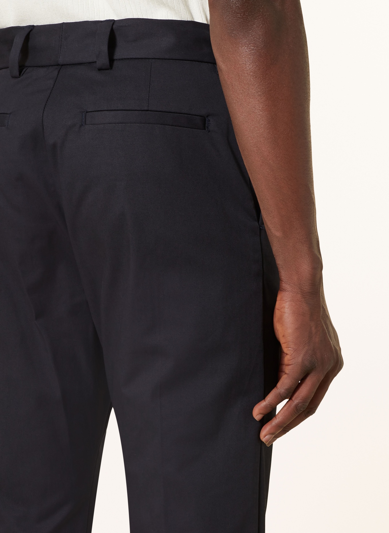 SANDRO Piqué-Chino Regular Fit: DUNKELBLAU