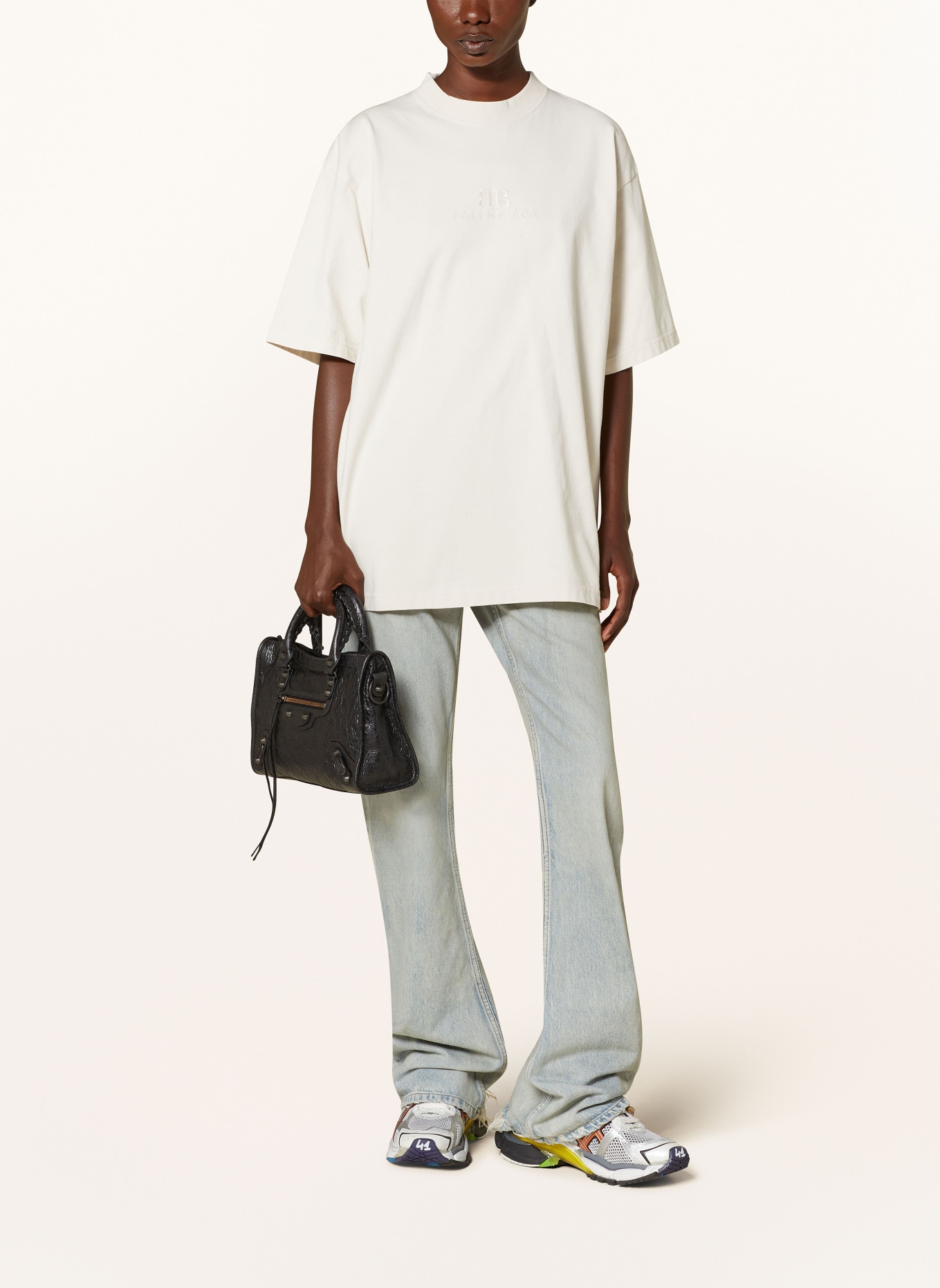 BALENCIAGA T-shirt: ECRU