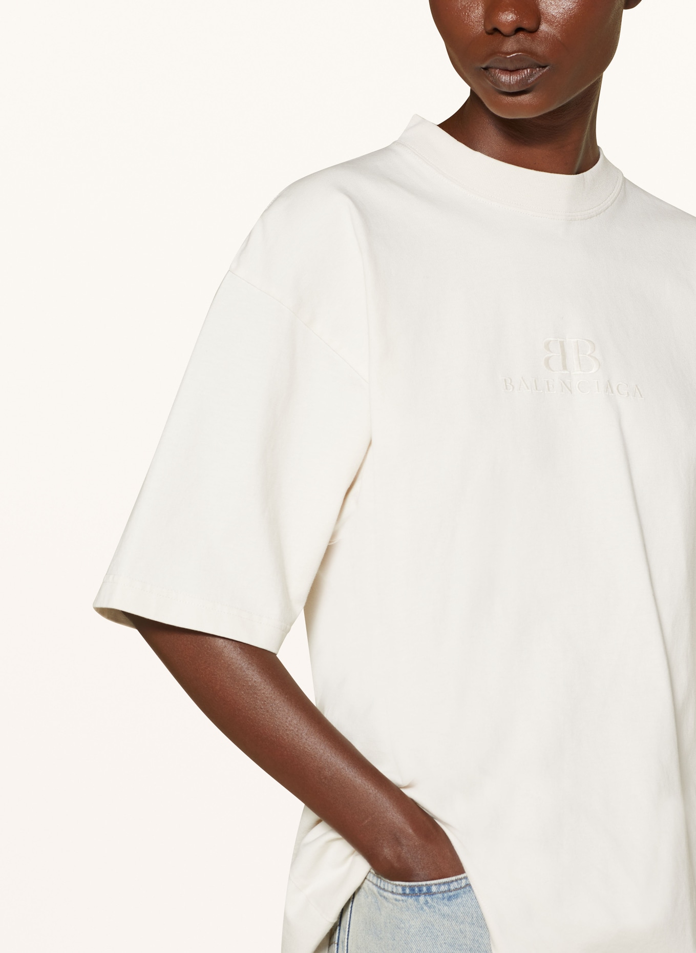 BALENCIAGA T-shirt: ECRU