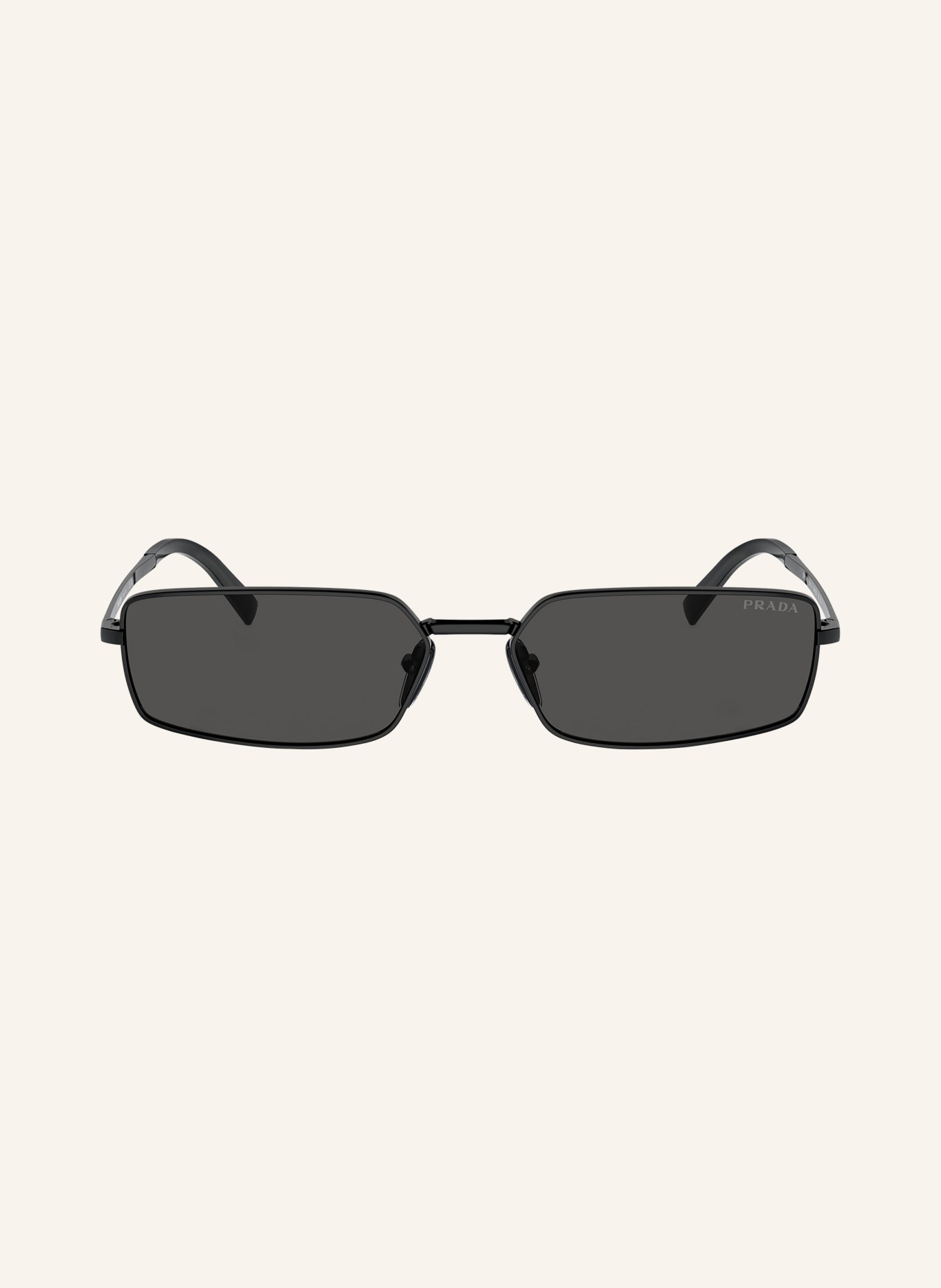 PRADA Sunglasses PR A60S, Color: 1AB5S0 - BLACK/ DARK GRAY (Image 2)