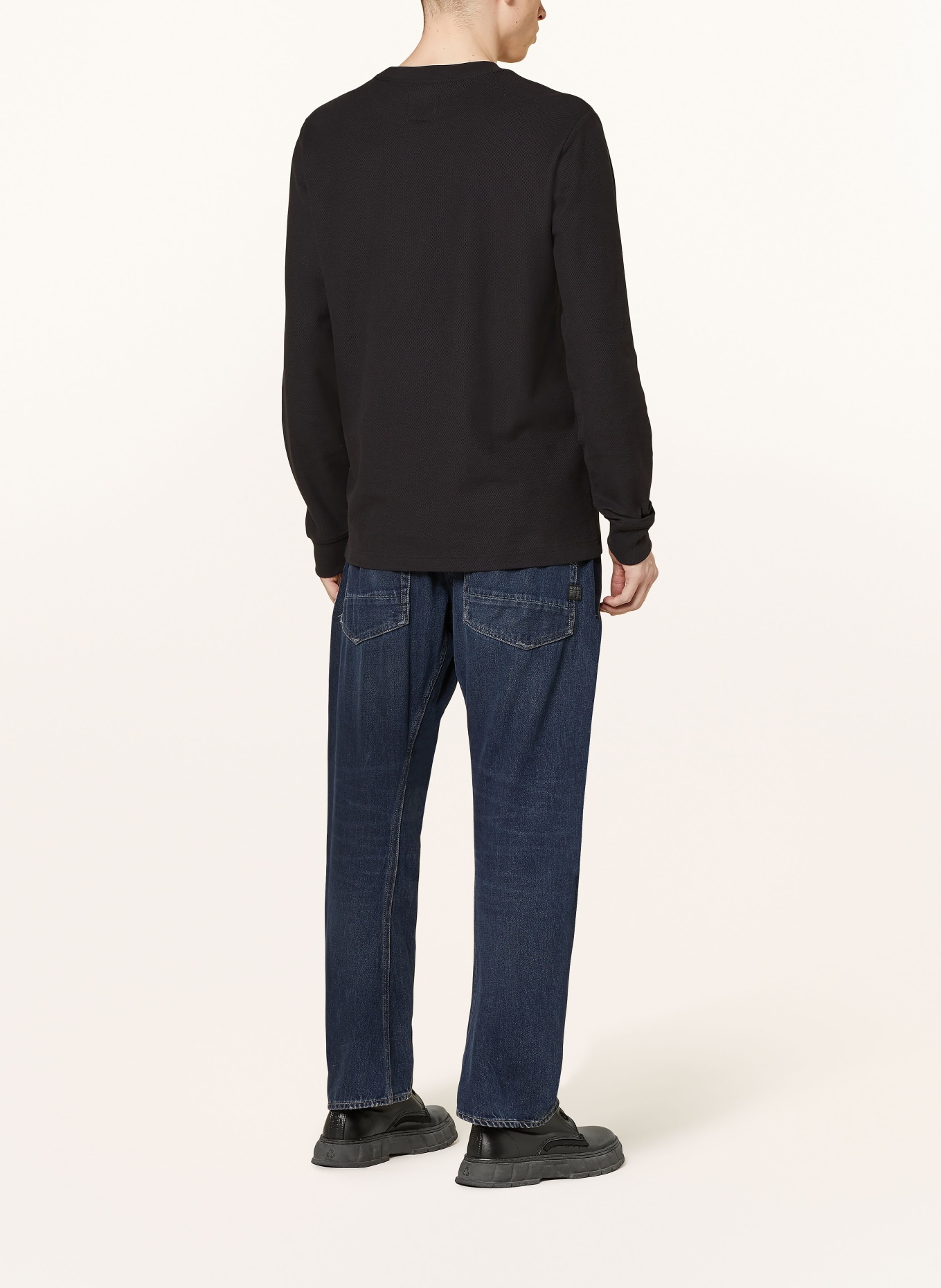 G-Star Longsleeve: SCHWARZ