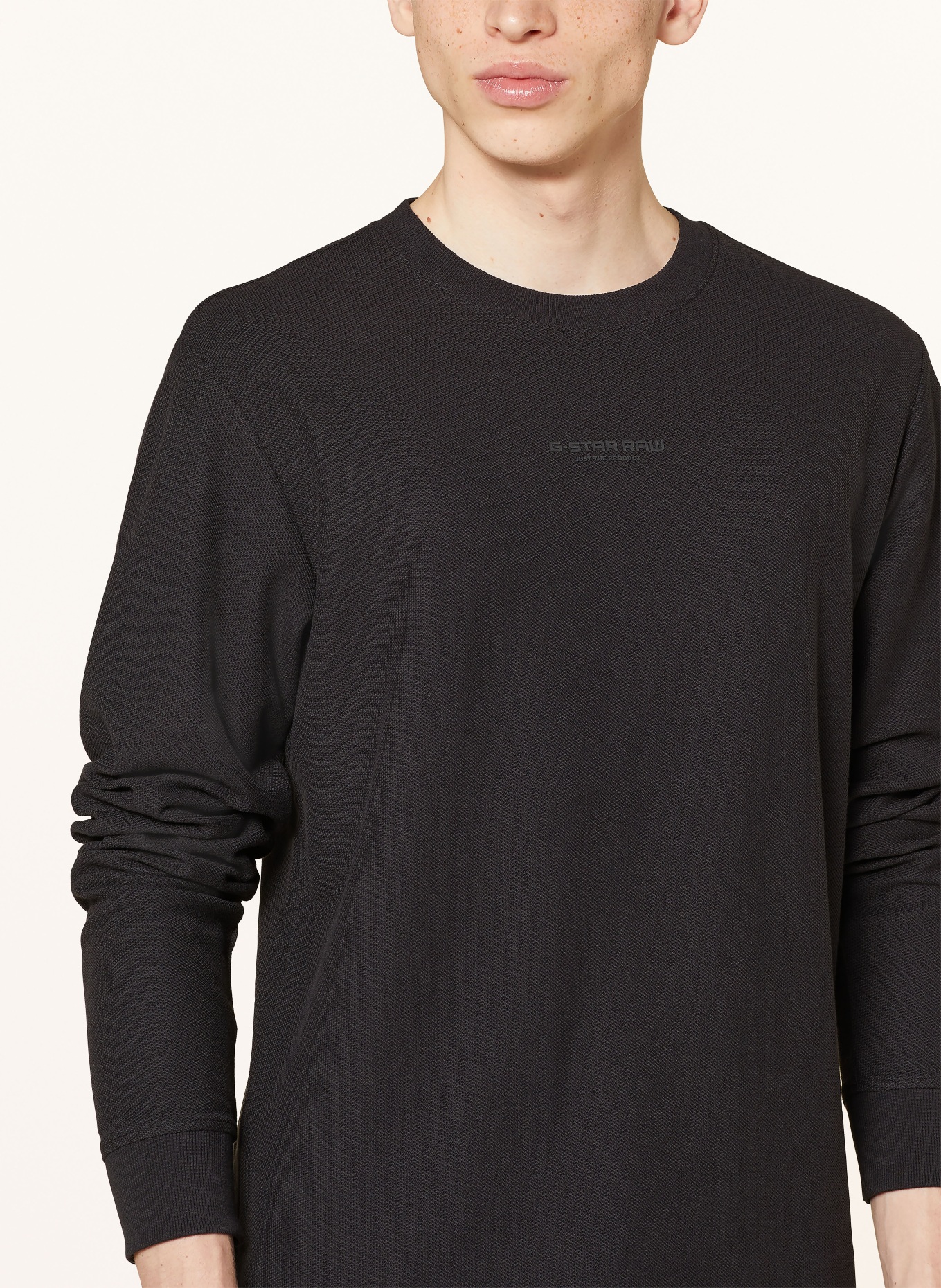 G-Star Longsleeve: SCHWARZ