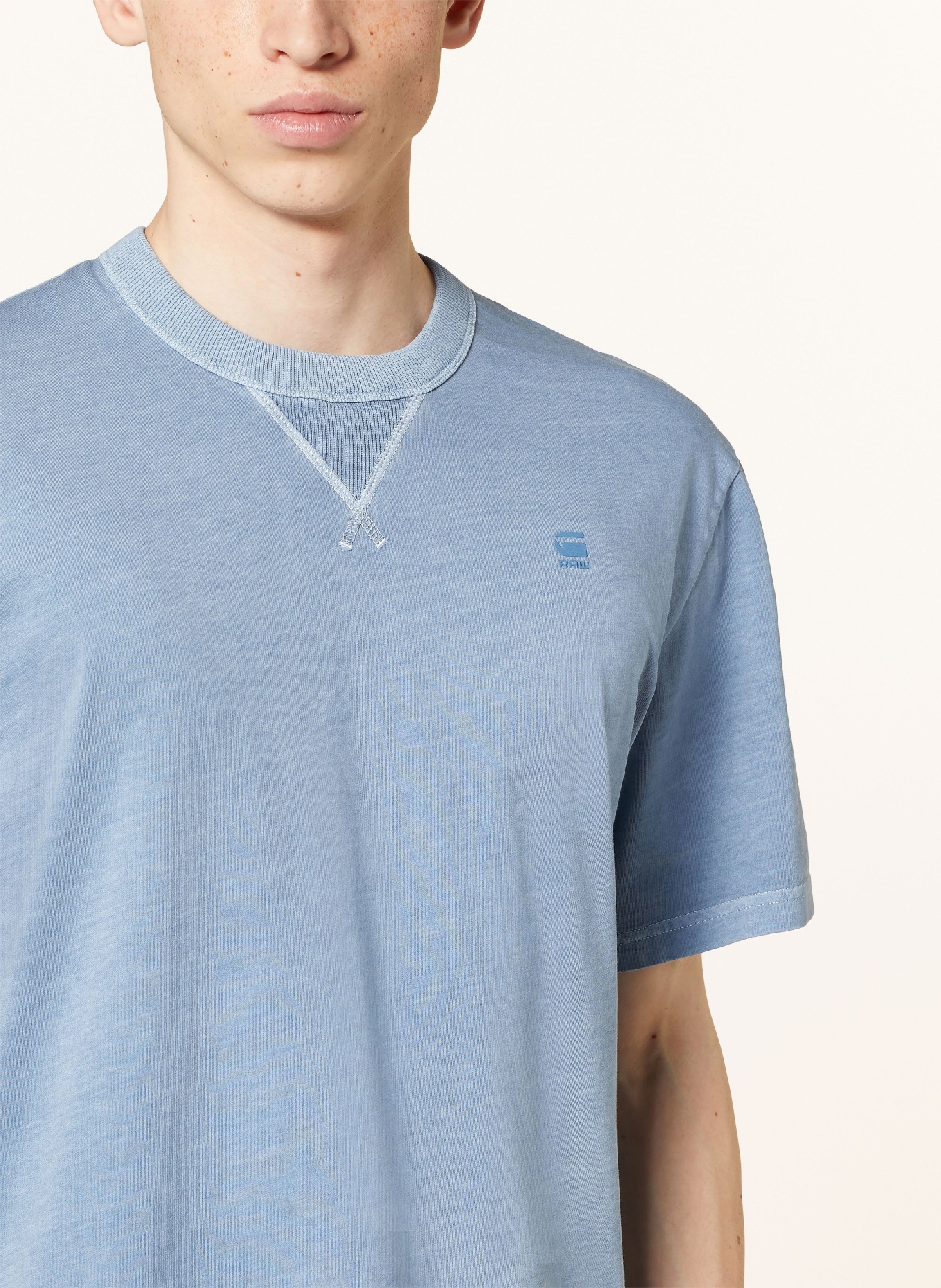 G-Star T-Shirt NIFOUS: BLAUGRAU