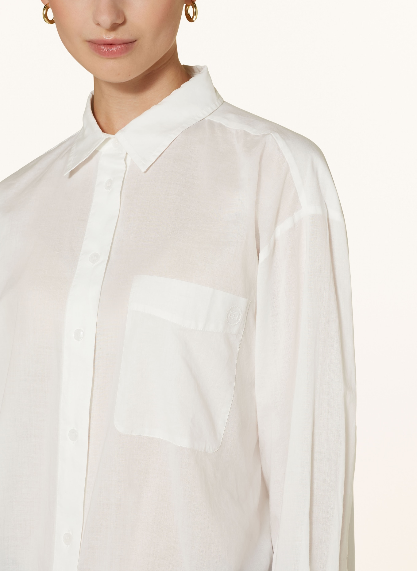 TOMMY HILFIGER Shirt blouse, Color: WHITE (Image 4)