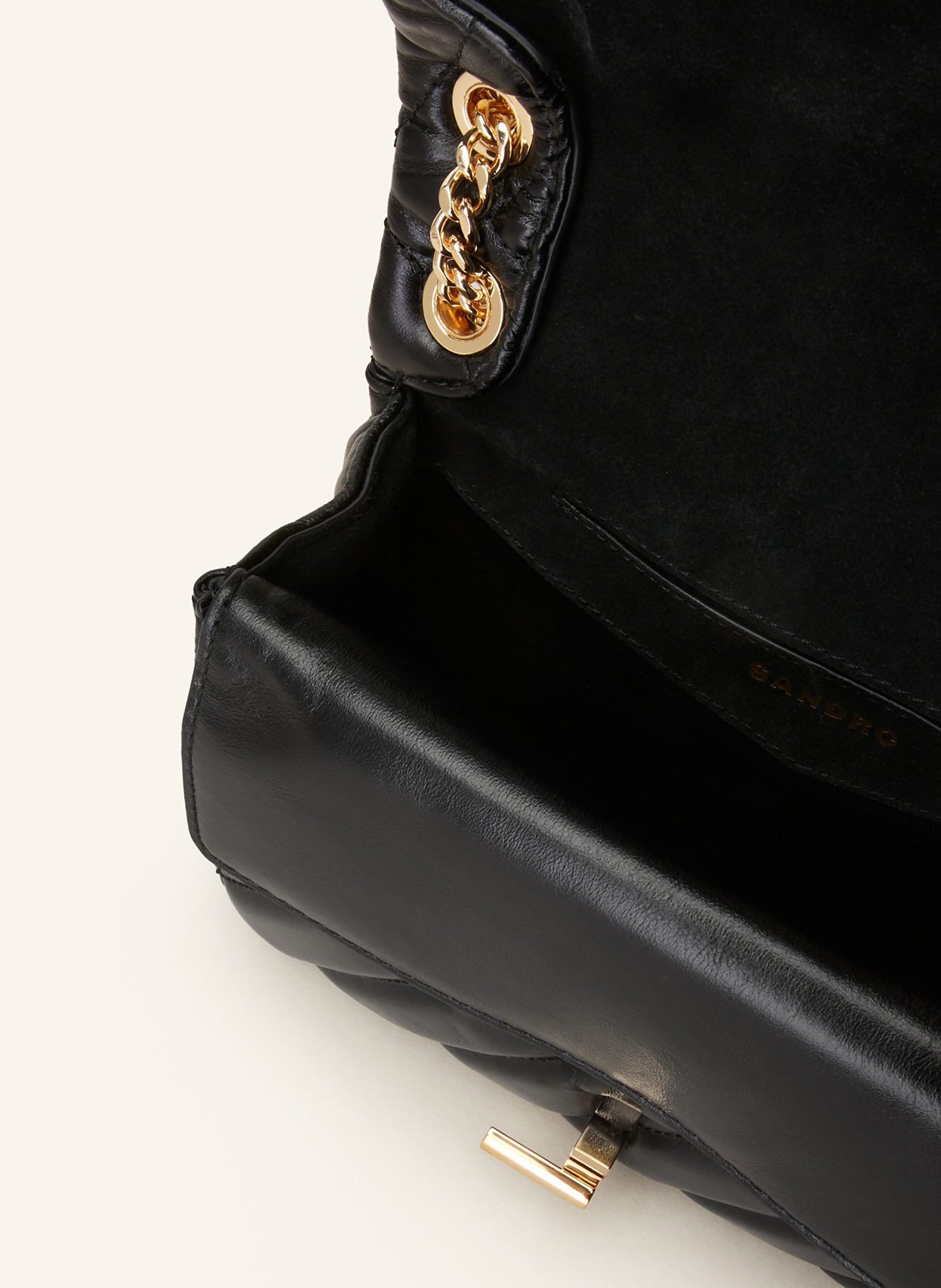 SANDRO Handtasche: SCHWARZ