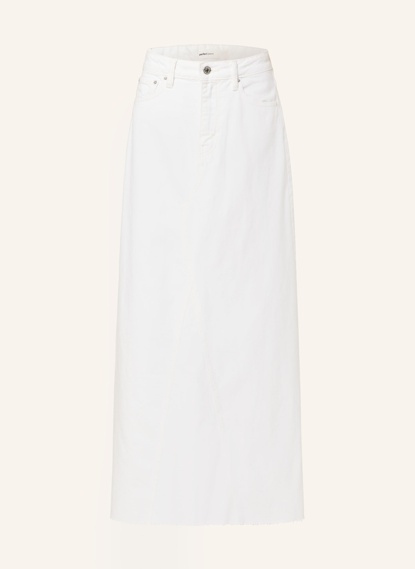 gina tricot Denim skirt, Color: WHITE (Image 1)