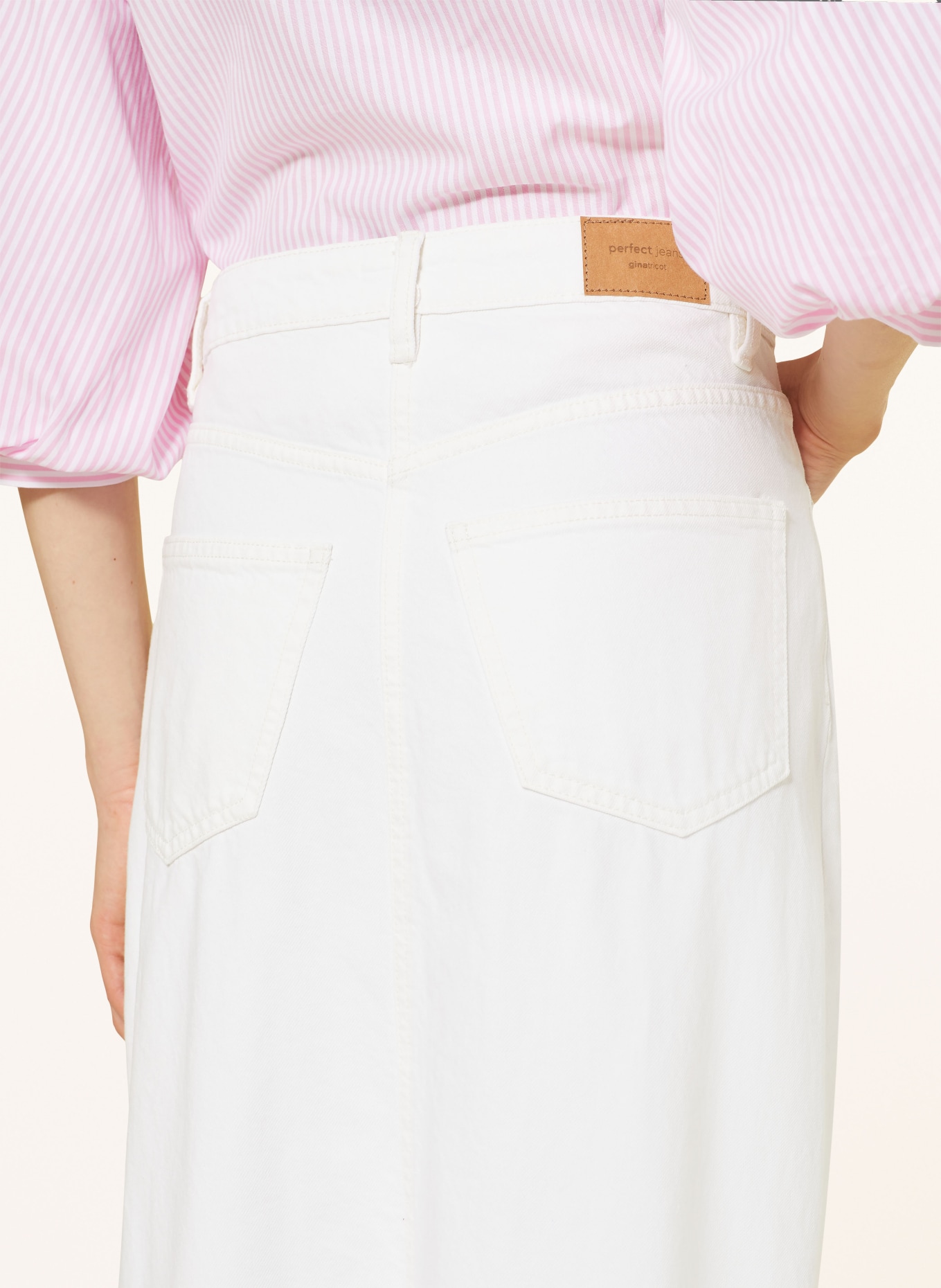 gina tricot Denim skirt, Color: WHITE (Image 4)