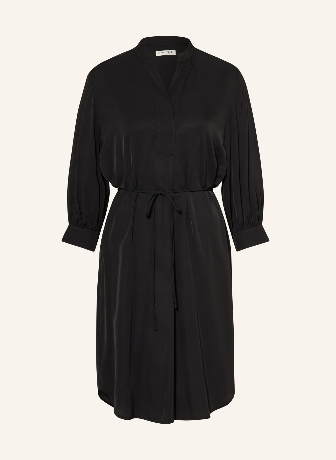 Marc O'Polo Kleid mit 3/4-Arm: SCHWARZ