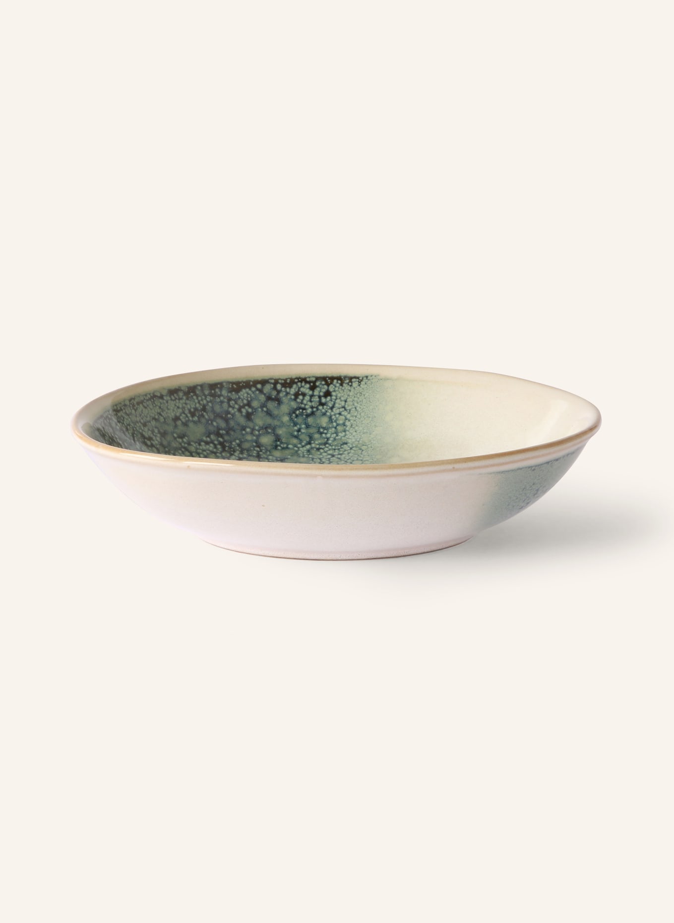 HK living Set of 2 bowls MIST, Color: ECRU/ GREEN (Image 3)