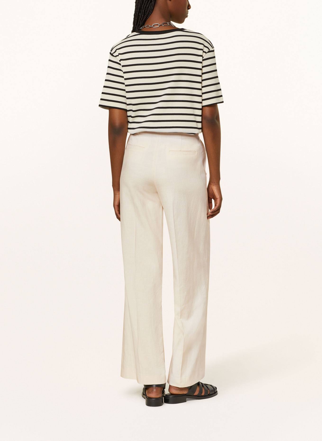 CLAUDIE PIERLOT Marlenehose, Farbe: CREME (Bild 3)