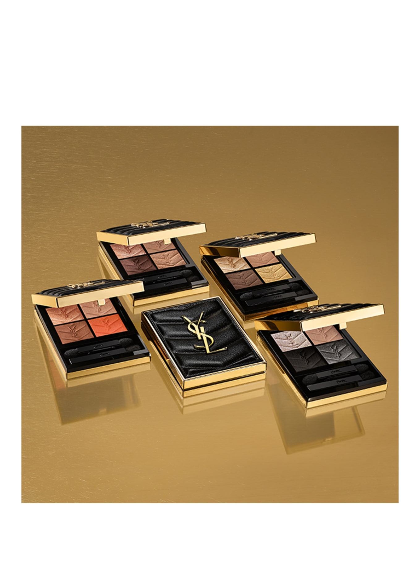 YVES SAINT LAURENT BEAUTÉ COUTURE MINI CLUTCH: 700 OVER NOIR