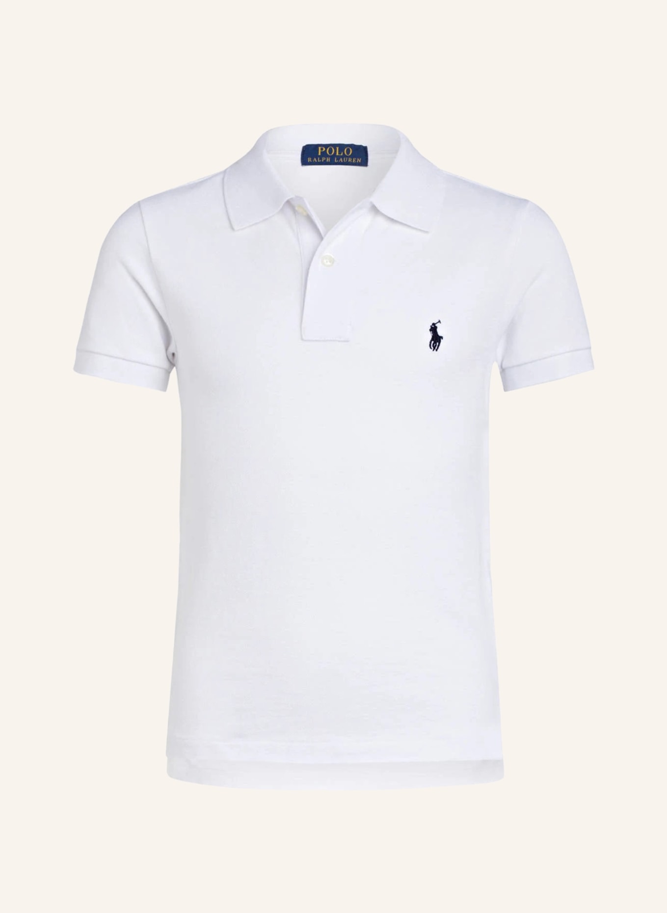 POLO RALPH LAUREN Jersey polo shirt, Color: WHITE (Image 1)