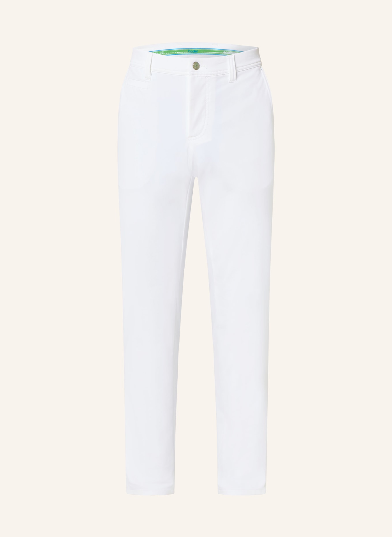 ALBERTO Functional pants ROOKIE - 3XDRY COOLER, Color: WHITE (Image 1)