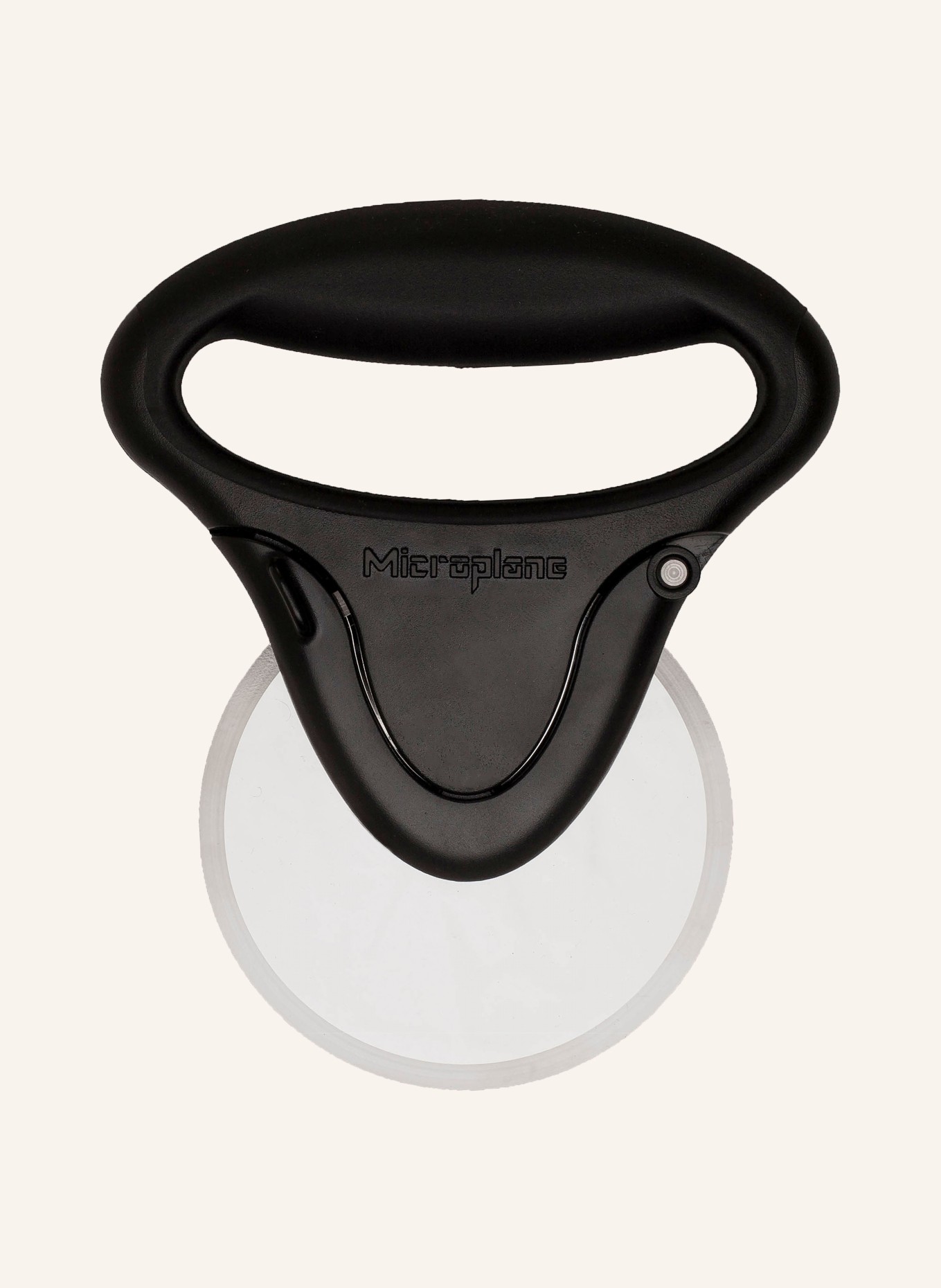Microplane Pizza cutter: BLACK / SILVER