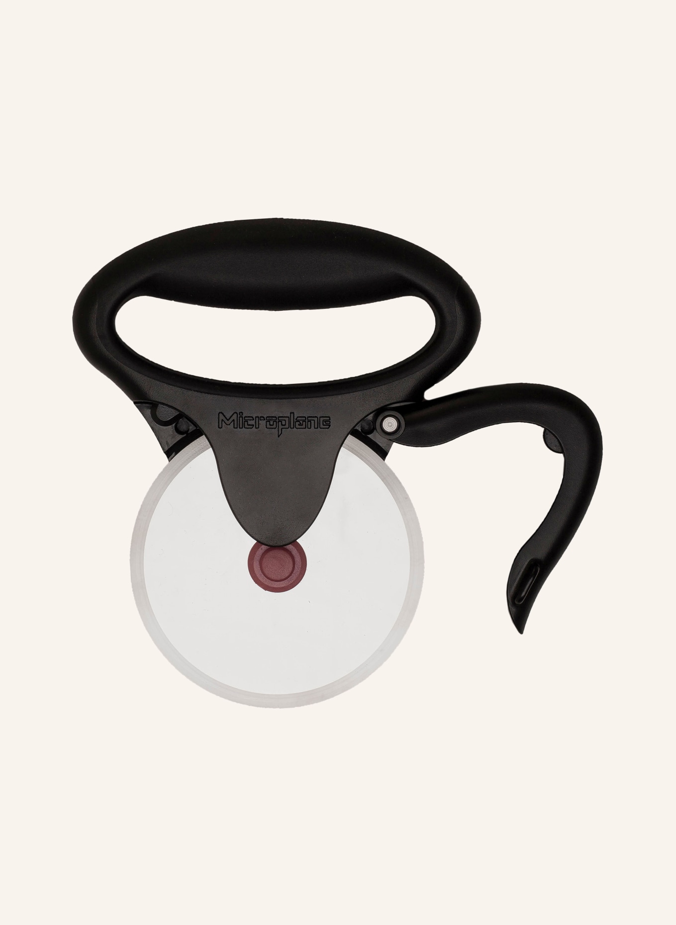 Microplane Pizza cutter: BLACK / SILVER