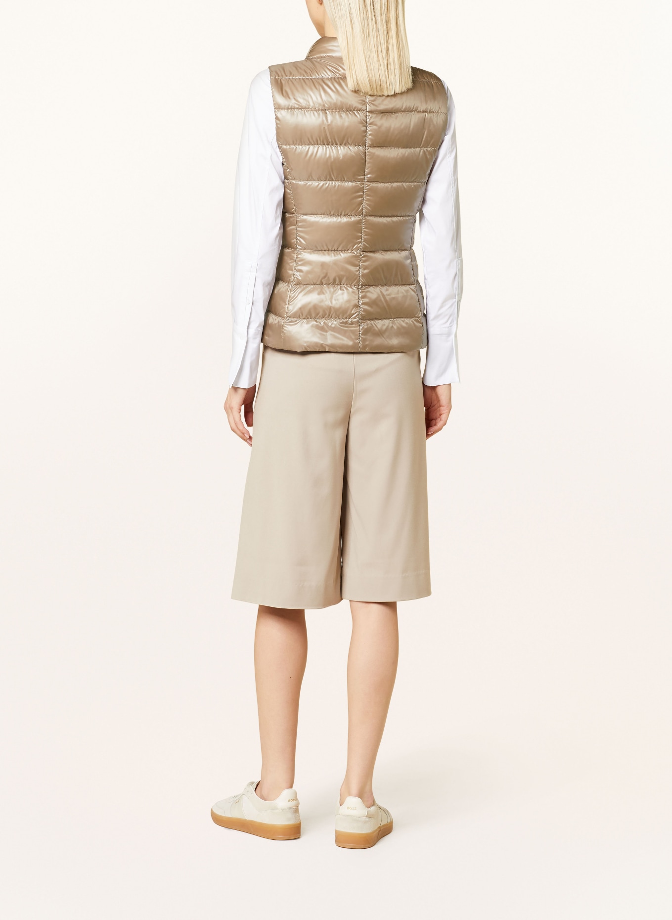 HERNO Daunenweste GIULIA: TAUPE