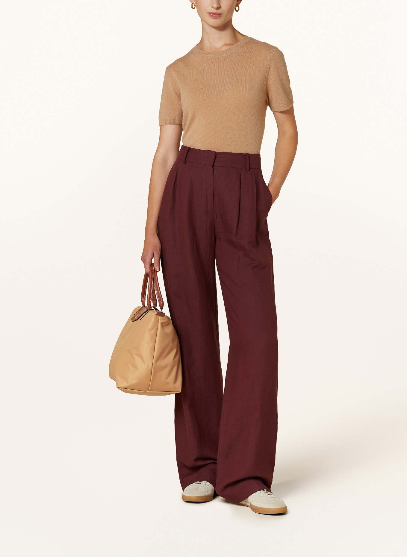 LONGCHAMP Handtasche LE PLIAGE M: CAMEL/ BRAUN