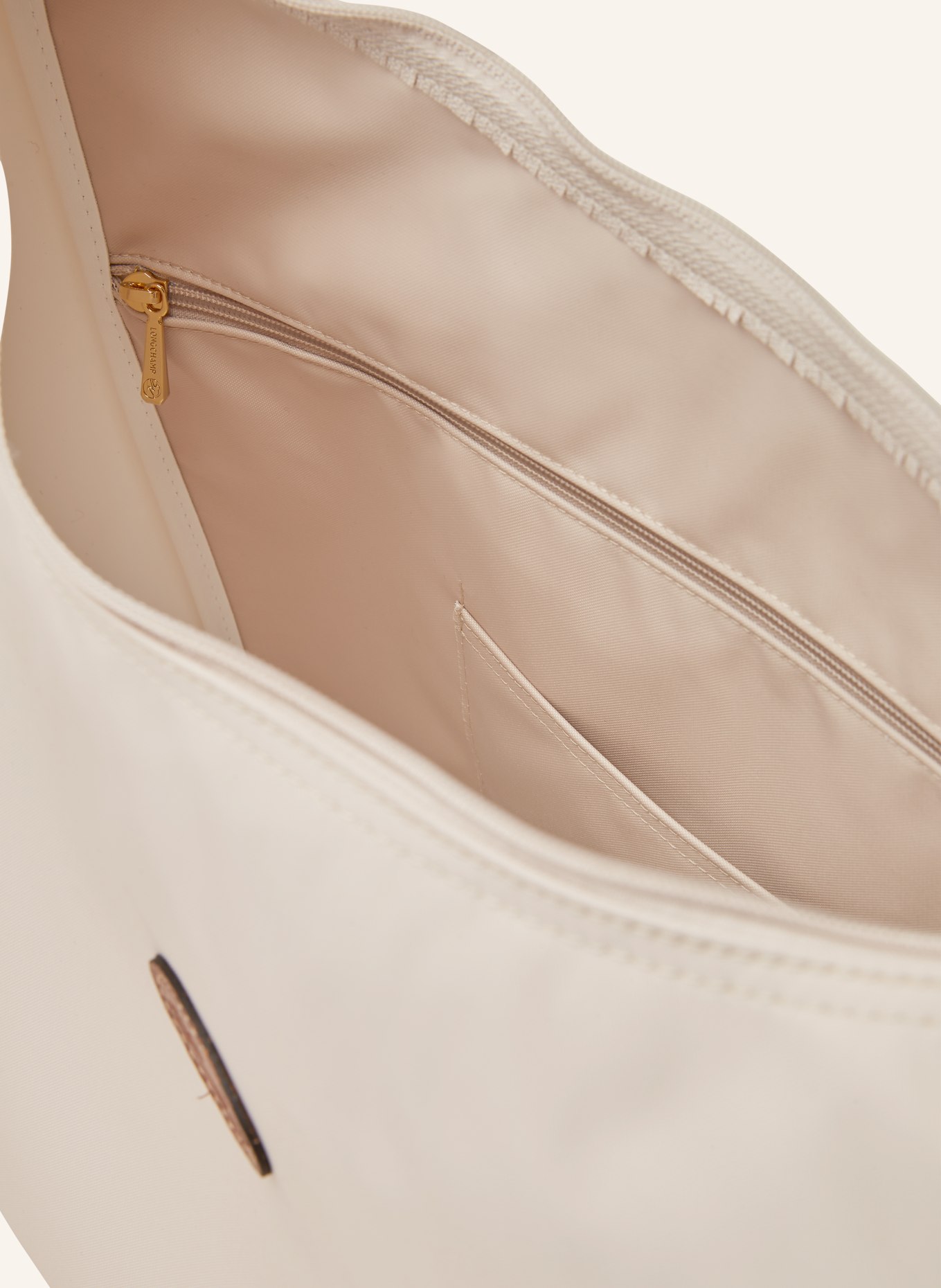 LONGCHAMP Hobo-Bag PLIAGE, Farbe: CREME/ BRAUN (Bild 3)