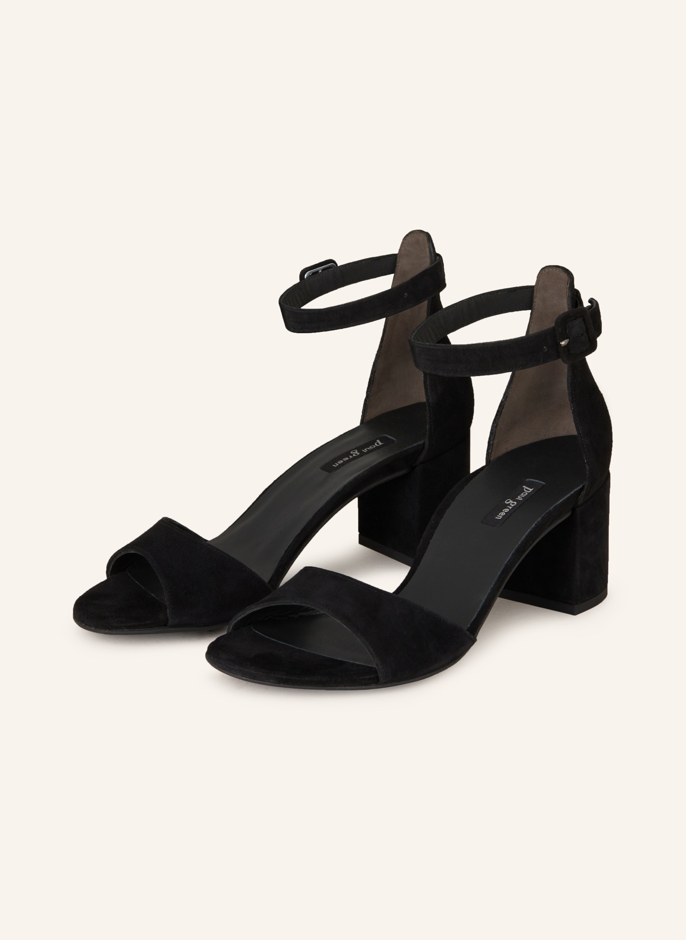 paul green Sandaletten: SCHWARZ