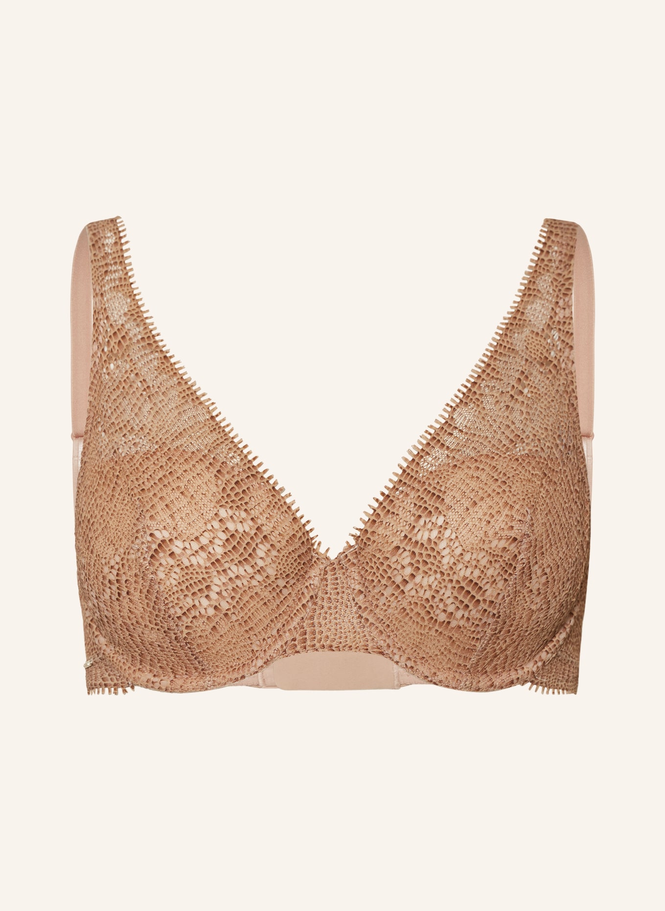 CHANTELLE Spacer bra DAY TO NIGHT: CAMEL / LIGHT BROWN