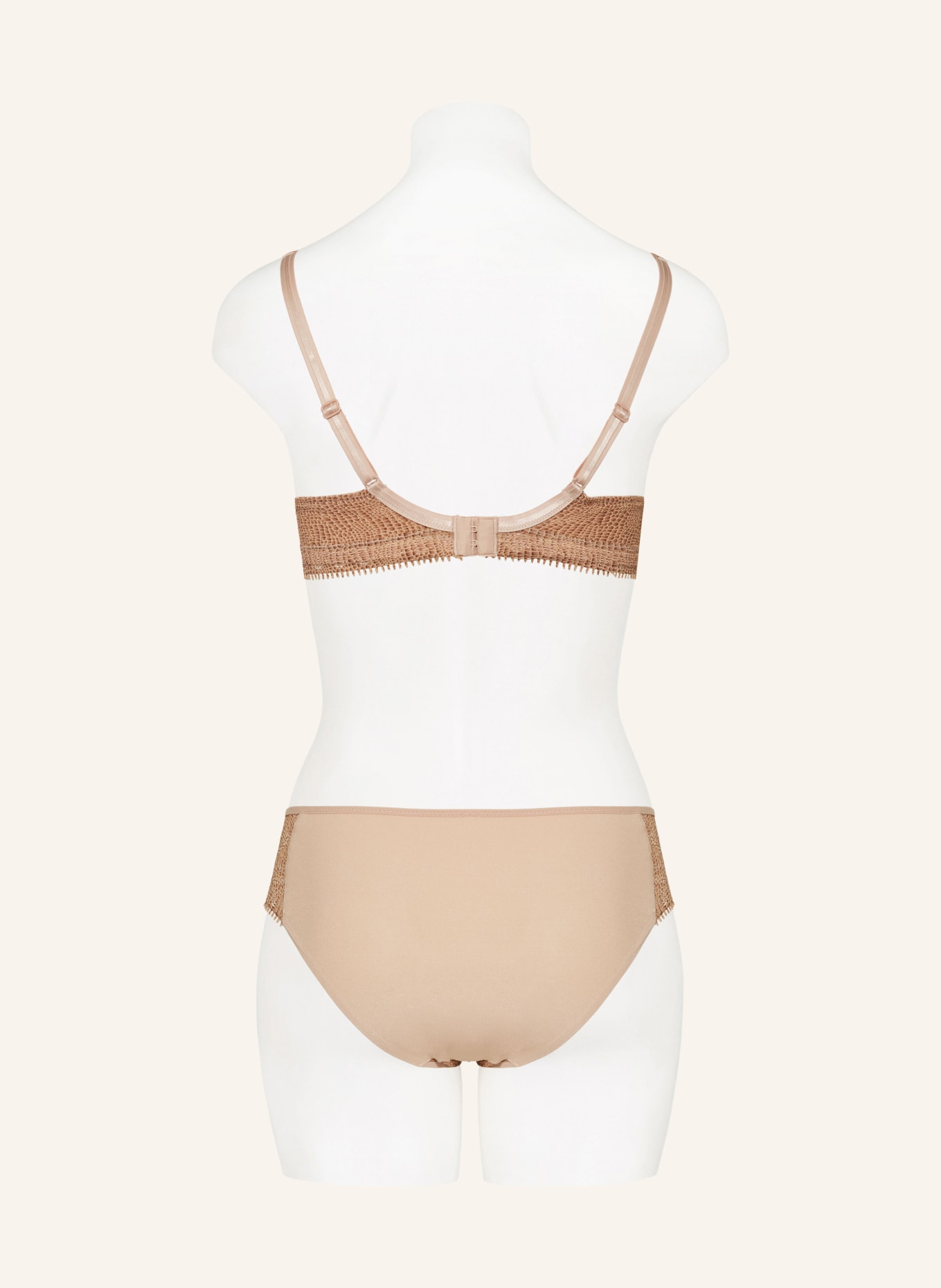 CHANTELLE Spacer bra DAY TO NIGHT: CAMEL / LIGHT BROWN