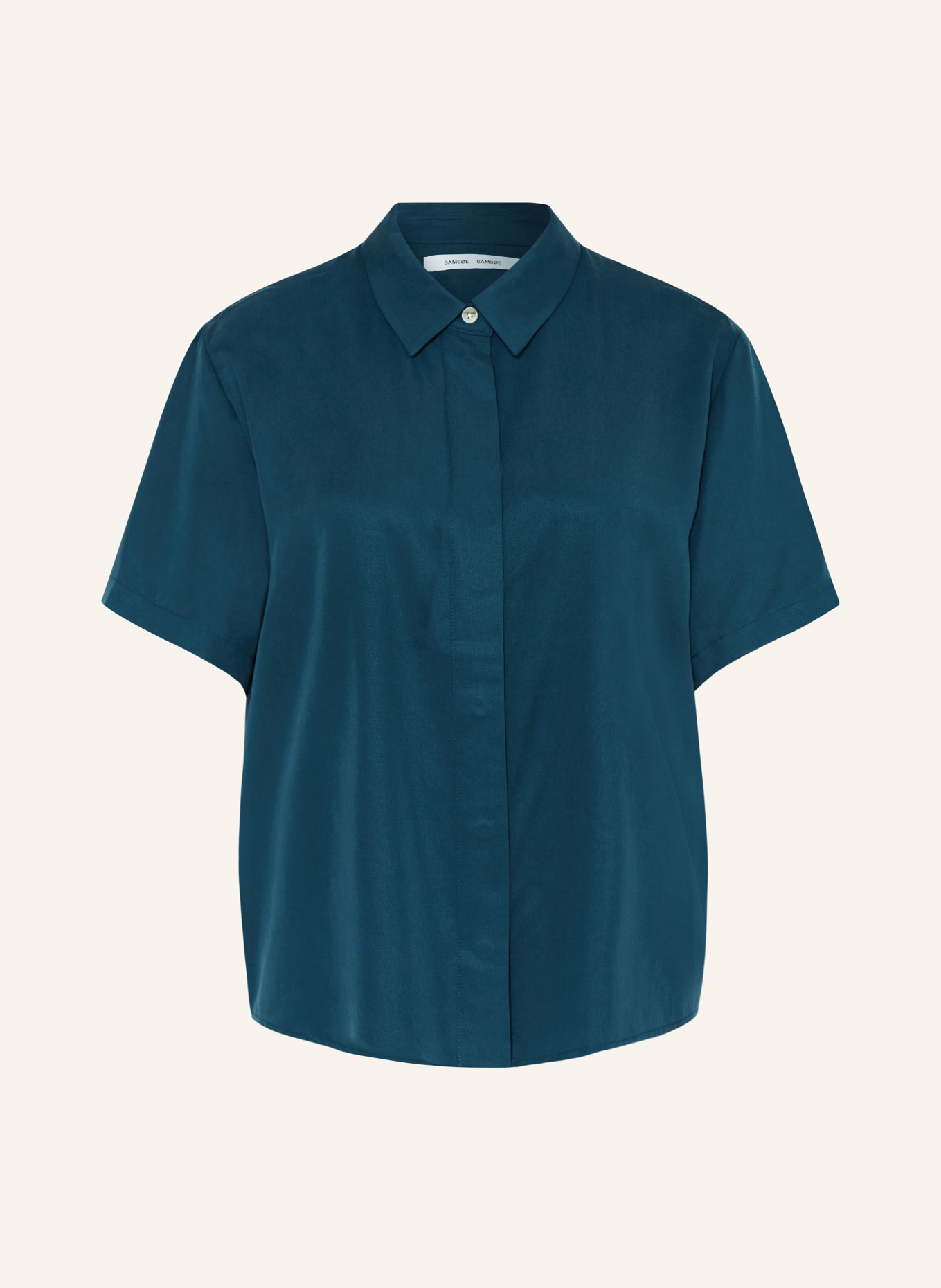 SAMSØE SAMSØE Shirt blouse MINA, Color: TEAL (Image 1)