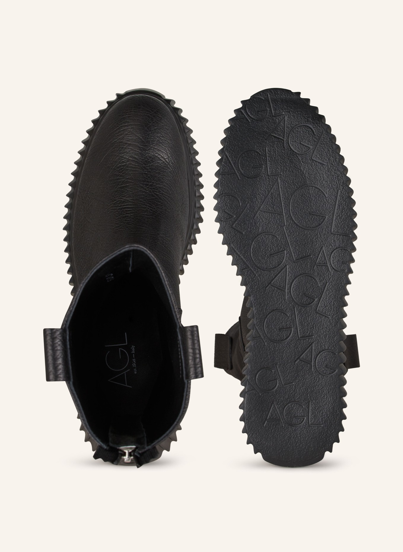 AGL Biker Boots MILAGROS: SCHWARZ