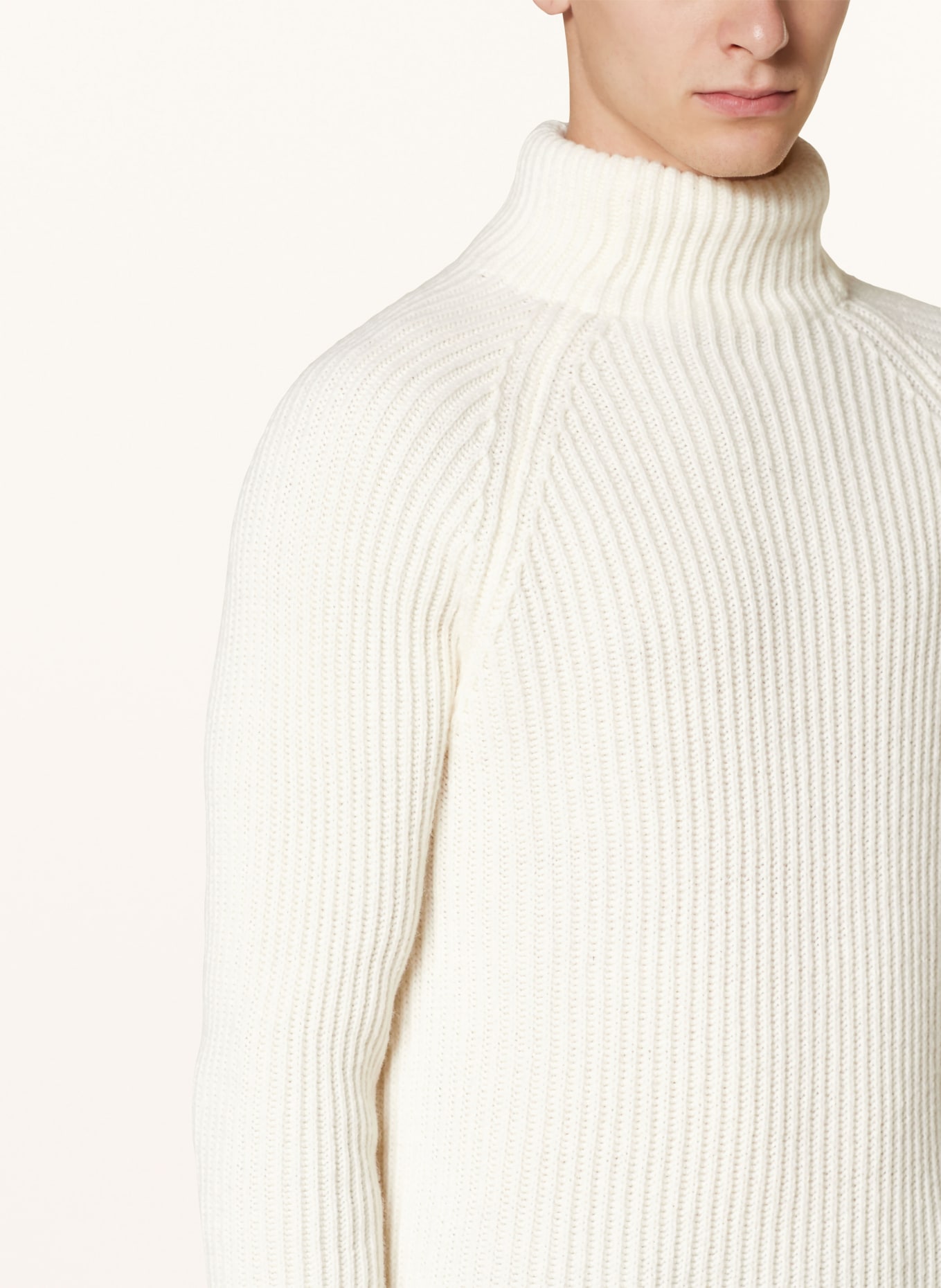 DRYKORN Turtleneck sweater ARVID, Color: ECRU (Image 5)