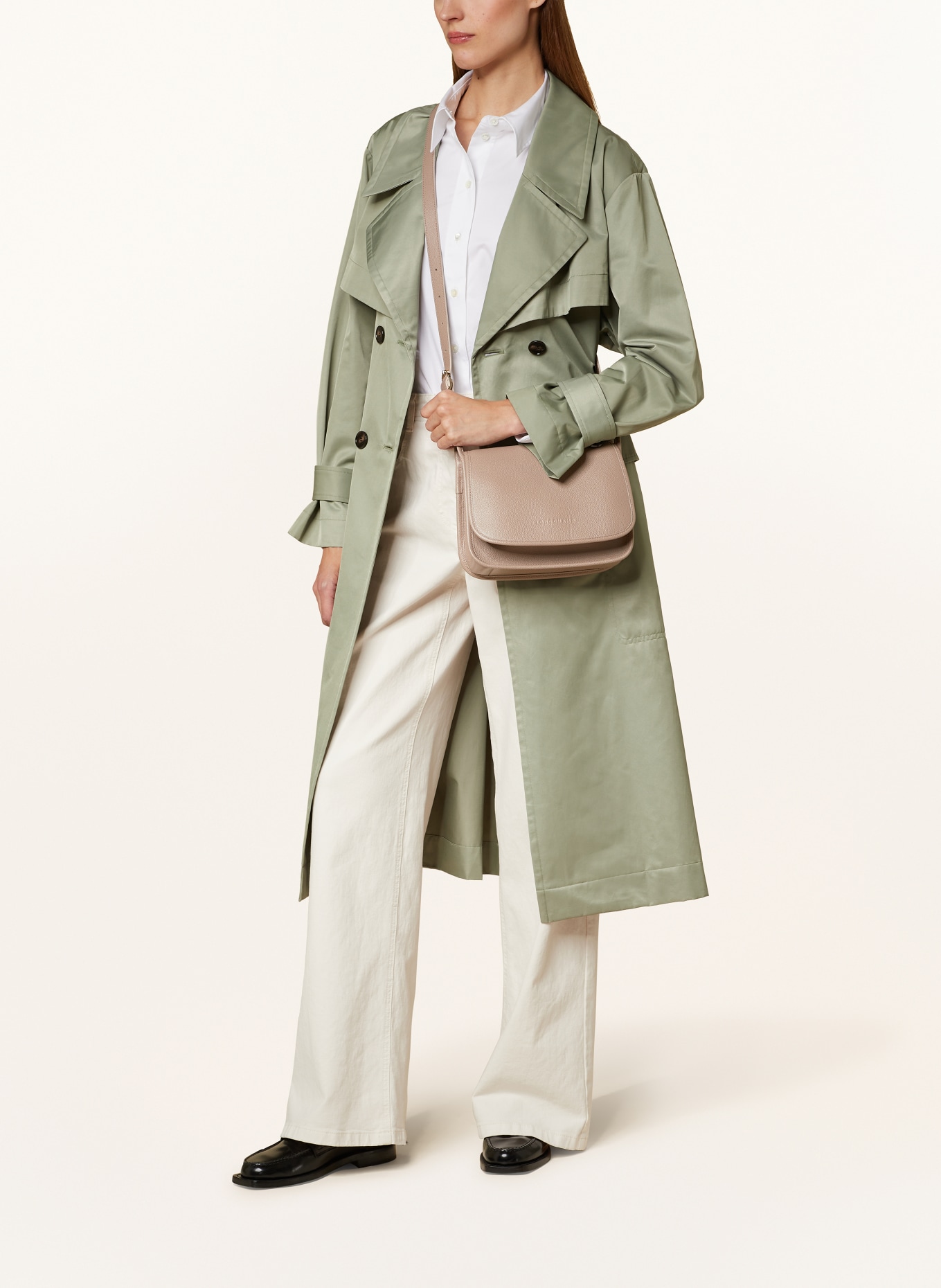 LONGCHAMP Umhängetasche LE FOULONNÉ M: TAUPE