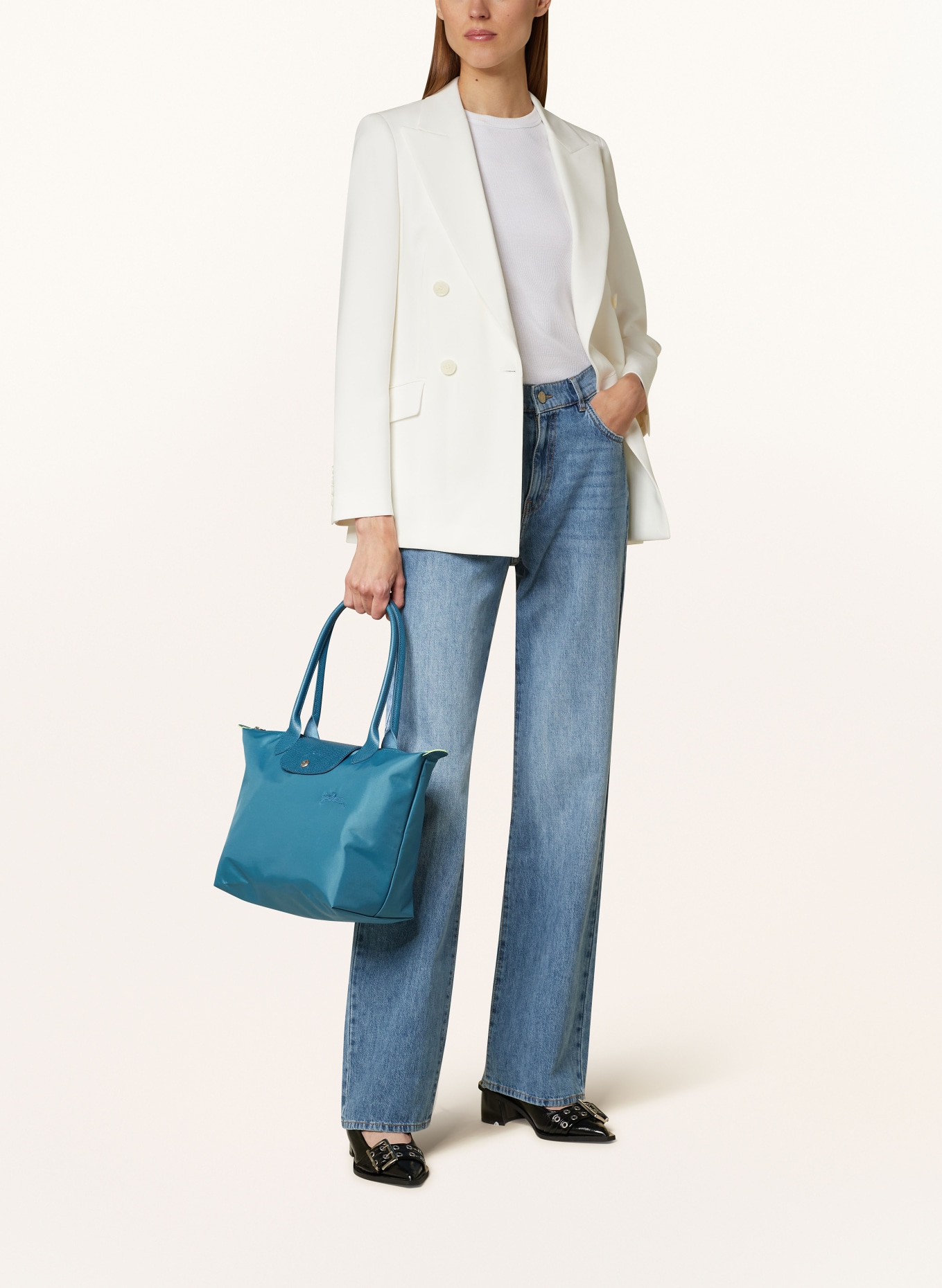 LONGCHAMP Handtasche LE PLIAGE S: PETROL