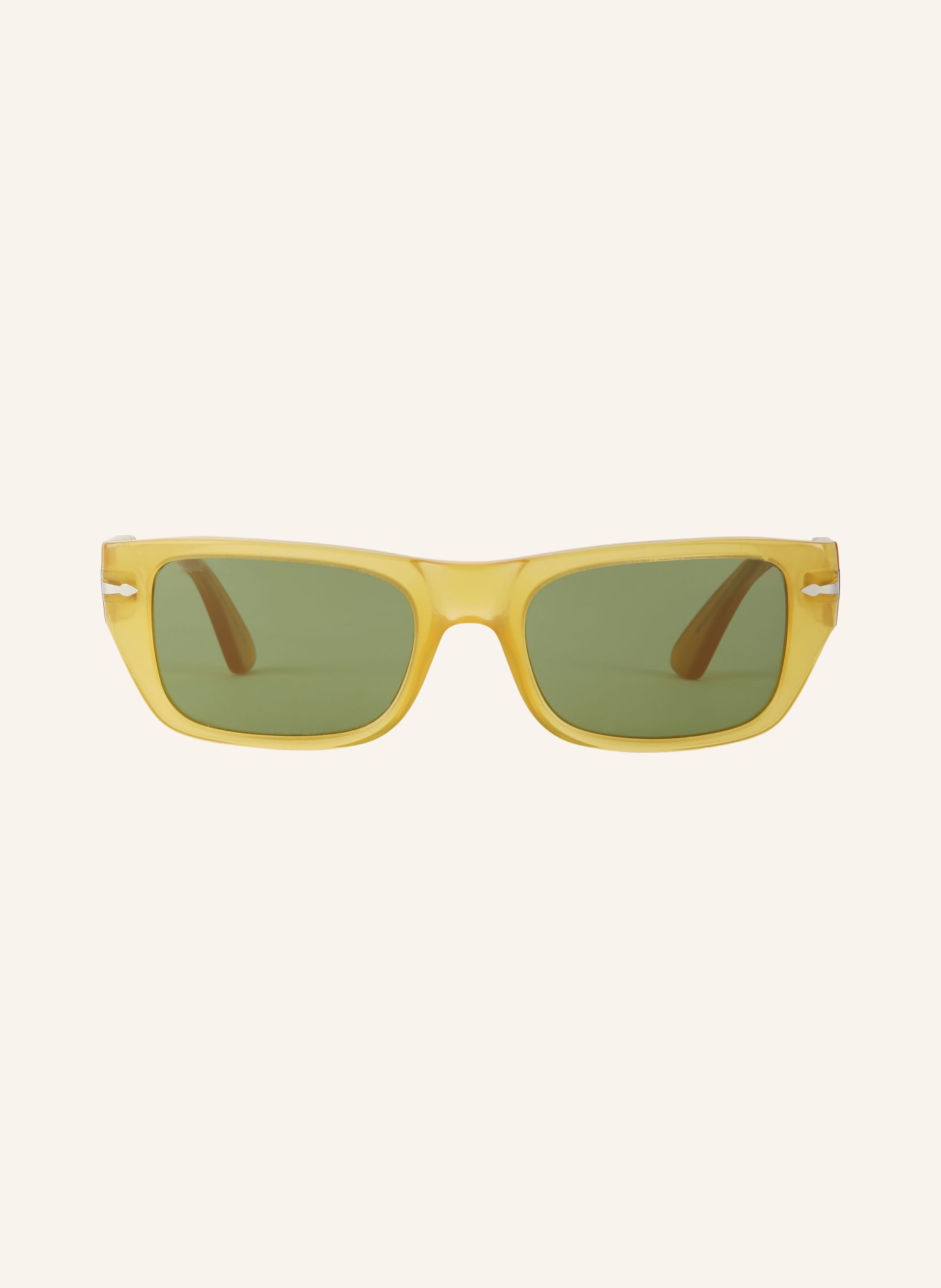 Persol Sonnenbrille PO3268S: 204/4E - GELB/ DUNKELGRÜN