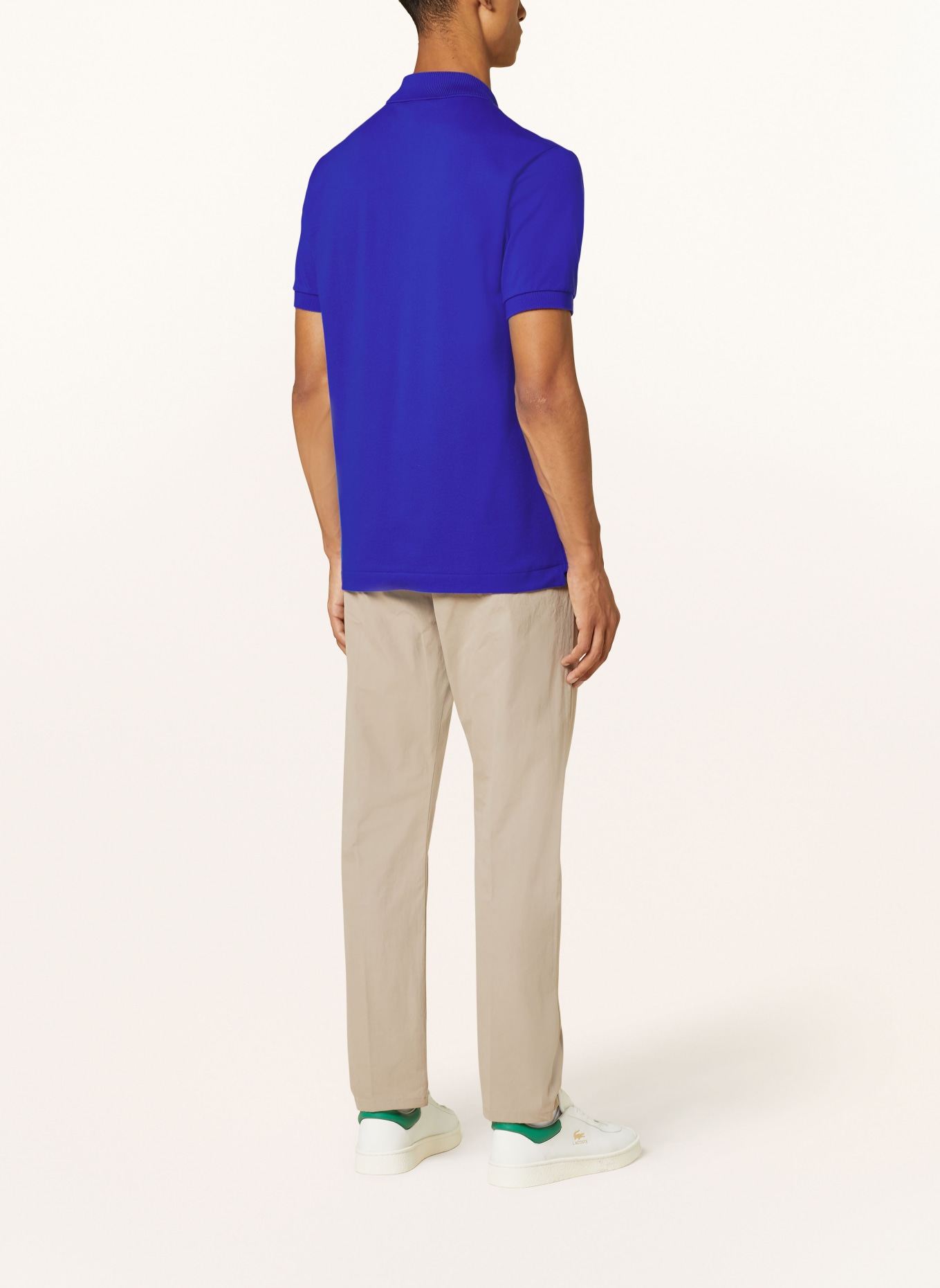 LACOSTE Piqué-Poloshirt Classic Fit, Farbe: BLAU (Bild 3)