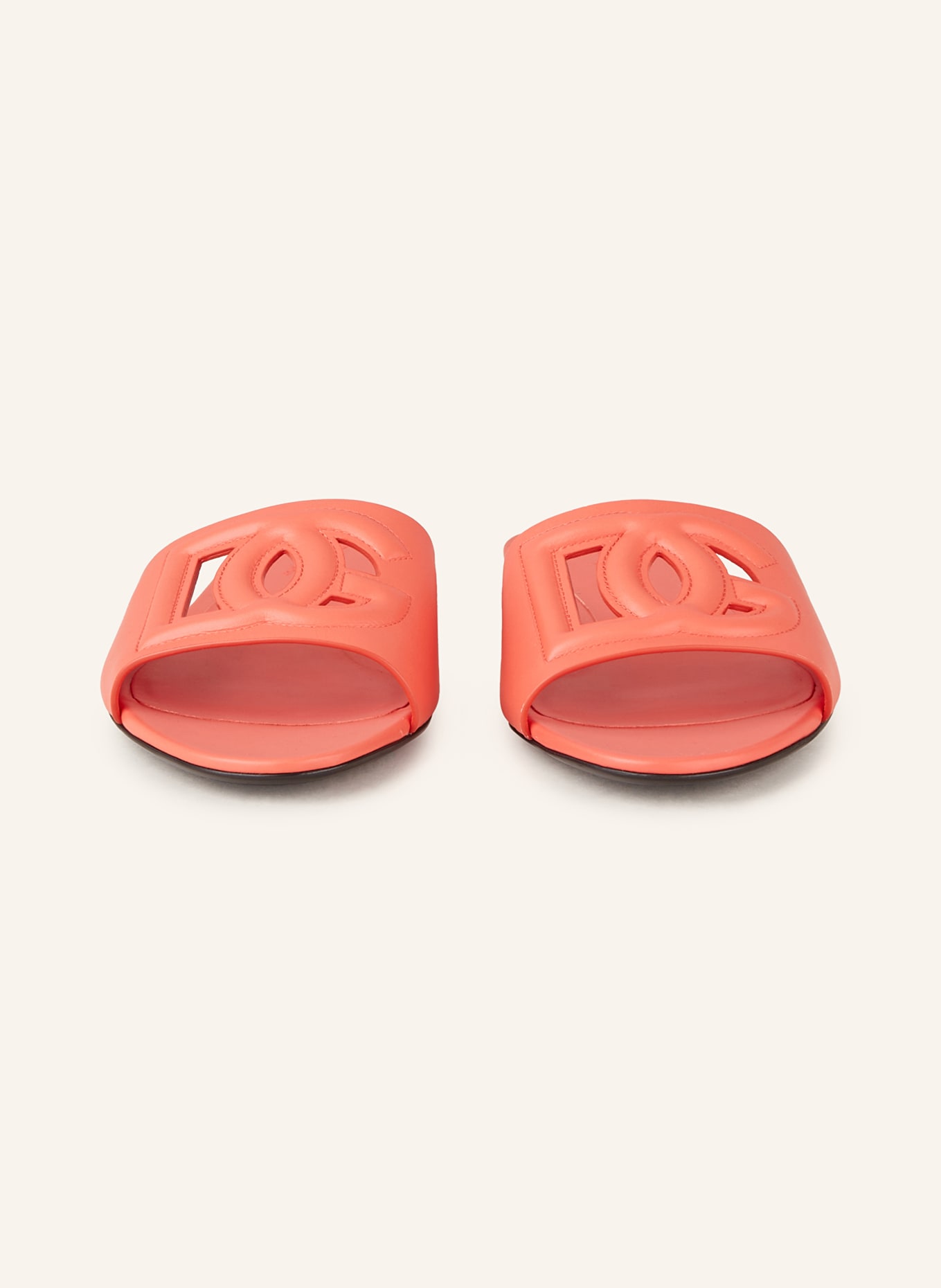 DOLCE & GABBANA Pantoletten: HELLROT