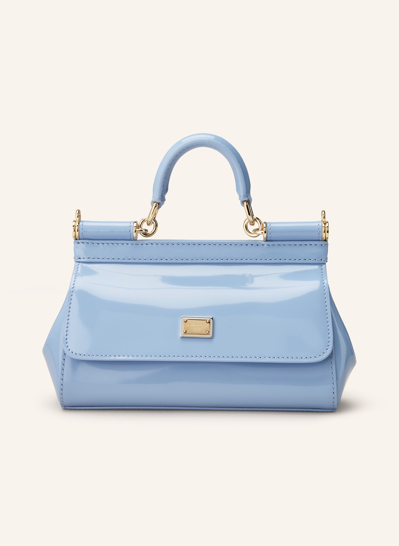 DOLCE & GABBANA Crossbody bag SICILY MINI, Color: LIGHT BLUE (Image 1)