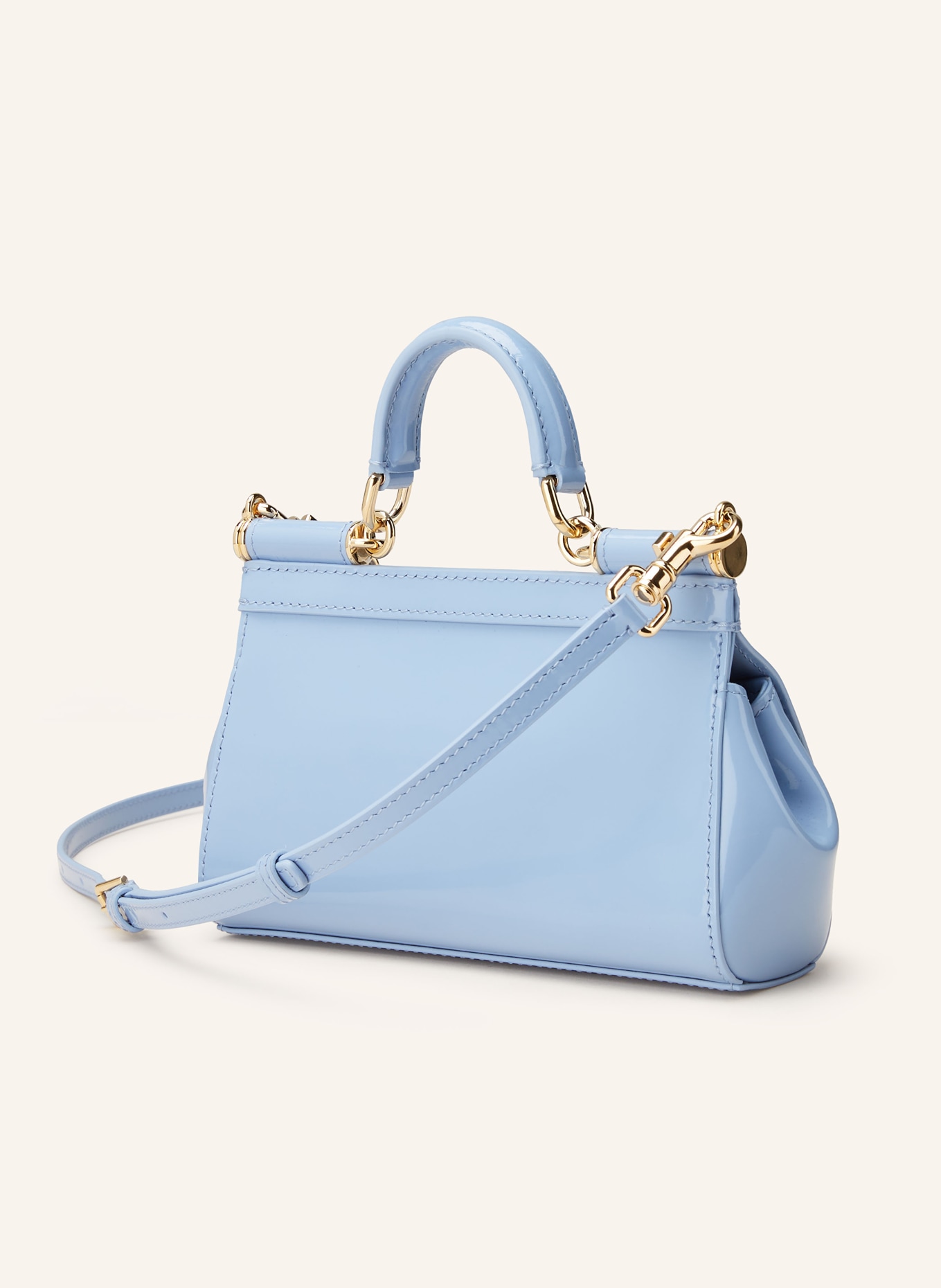 DOLCE & GABBANA Crossbody bag SICILY MINI, Color: LIGHT BLUE (Image 2)