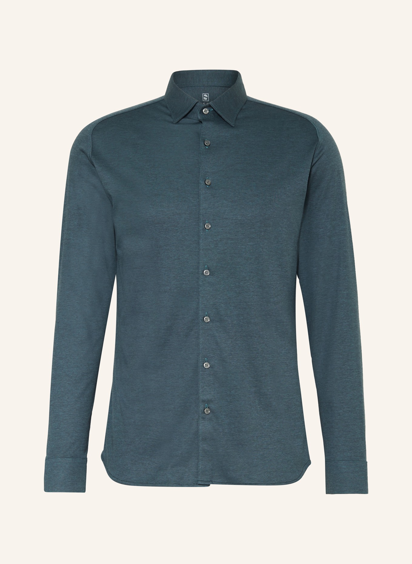 DESOTO Jersey shirt slim fit, Color: TEAL (Image 1)