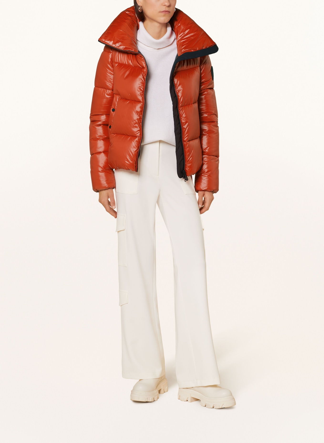 SAVE THE DUCK Steppjacke LUCK ISLA: ORANGE