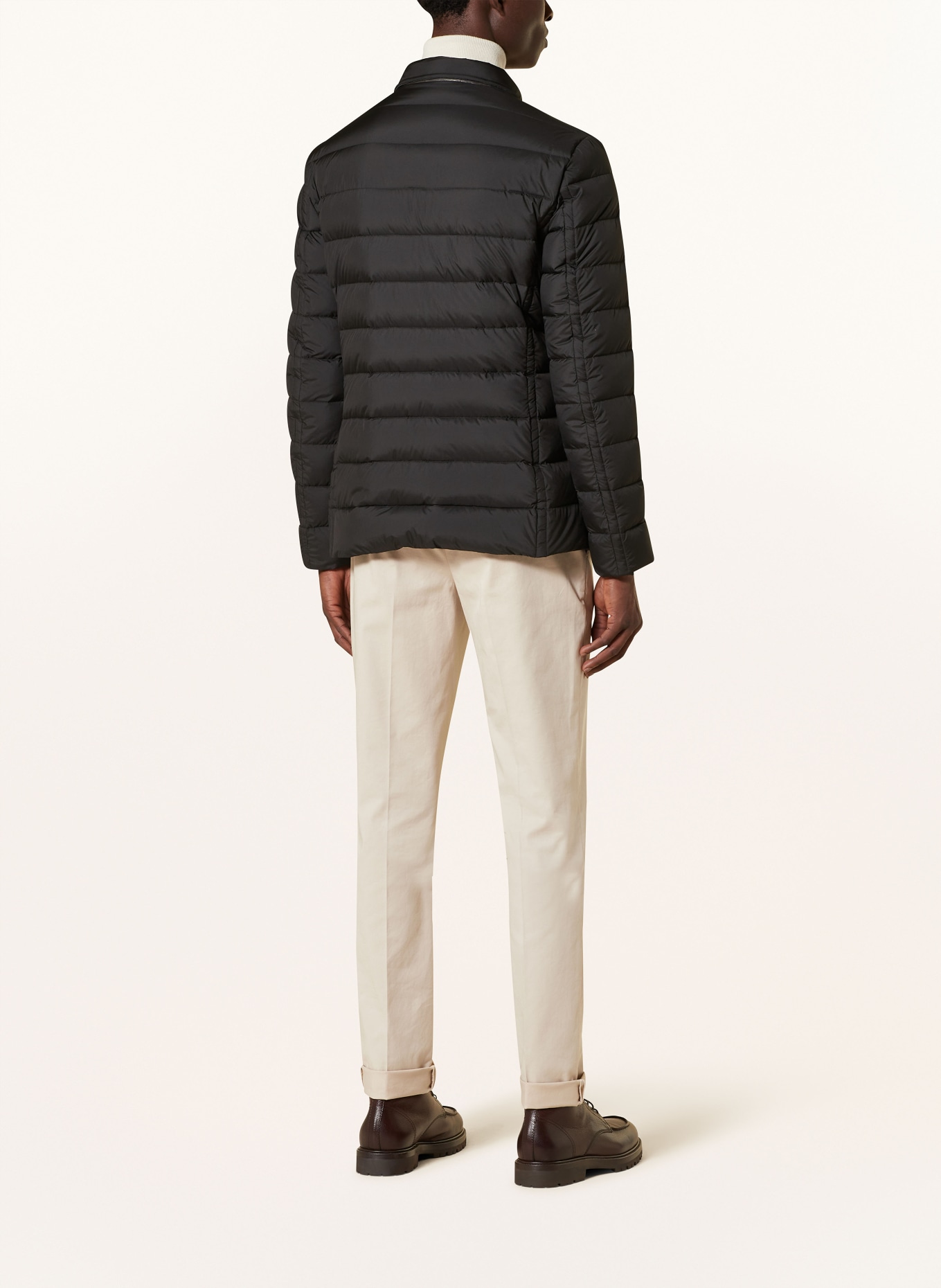 MOORER Daunenjacke ZAYN: SCHWARZ