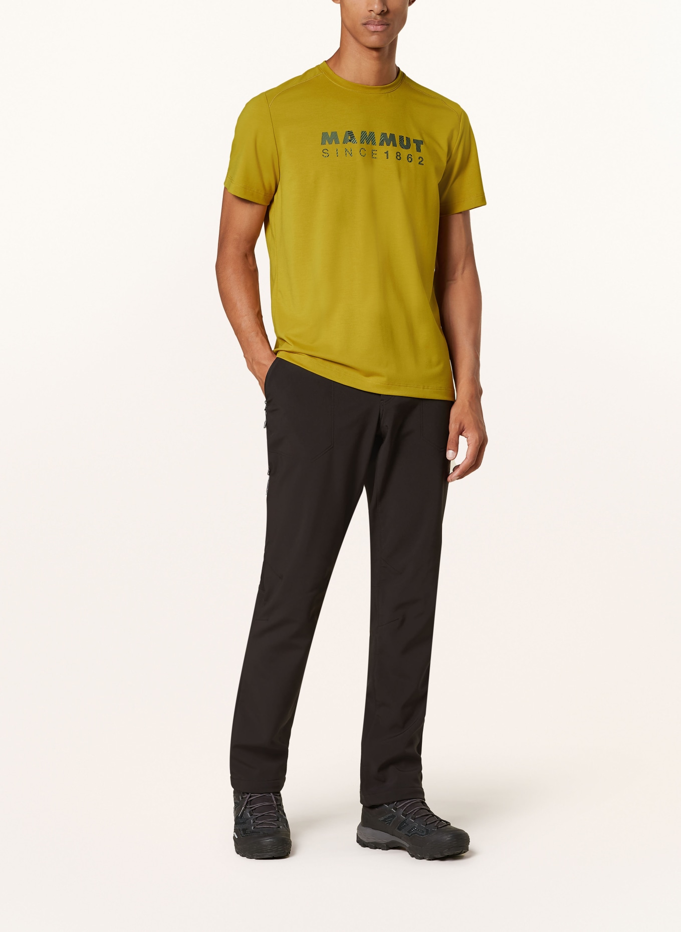 MAMMUT T-Shirt TROVAT: HELLGRÜN