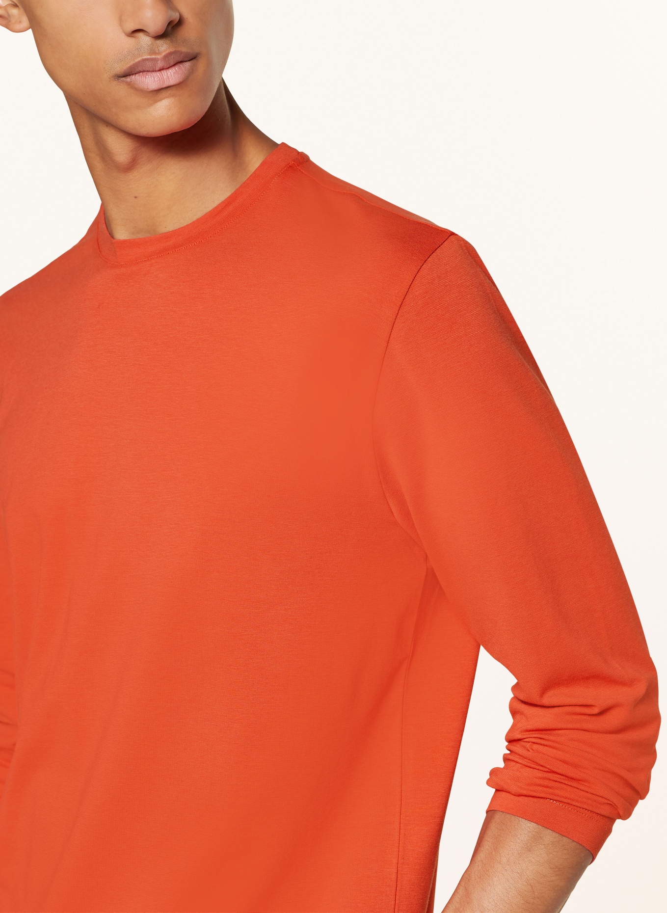 mey Lounge-Shirt Serie RELAX: ROT
