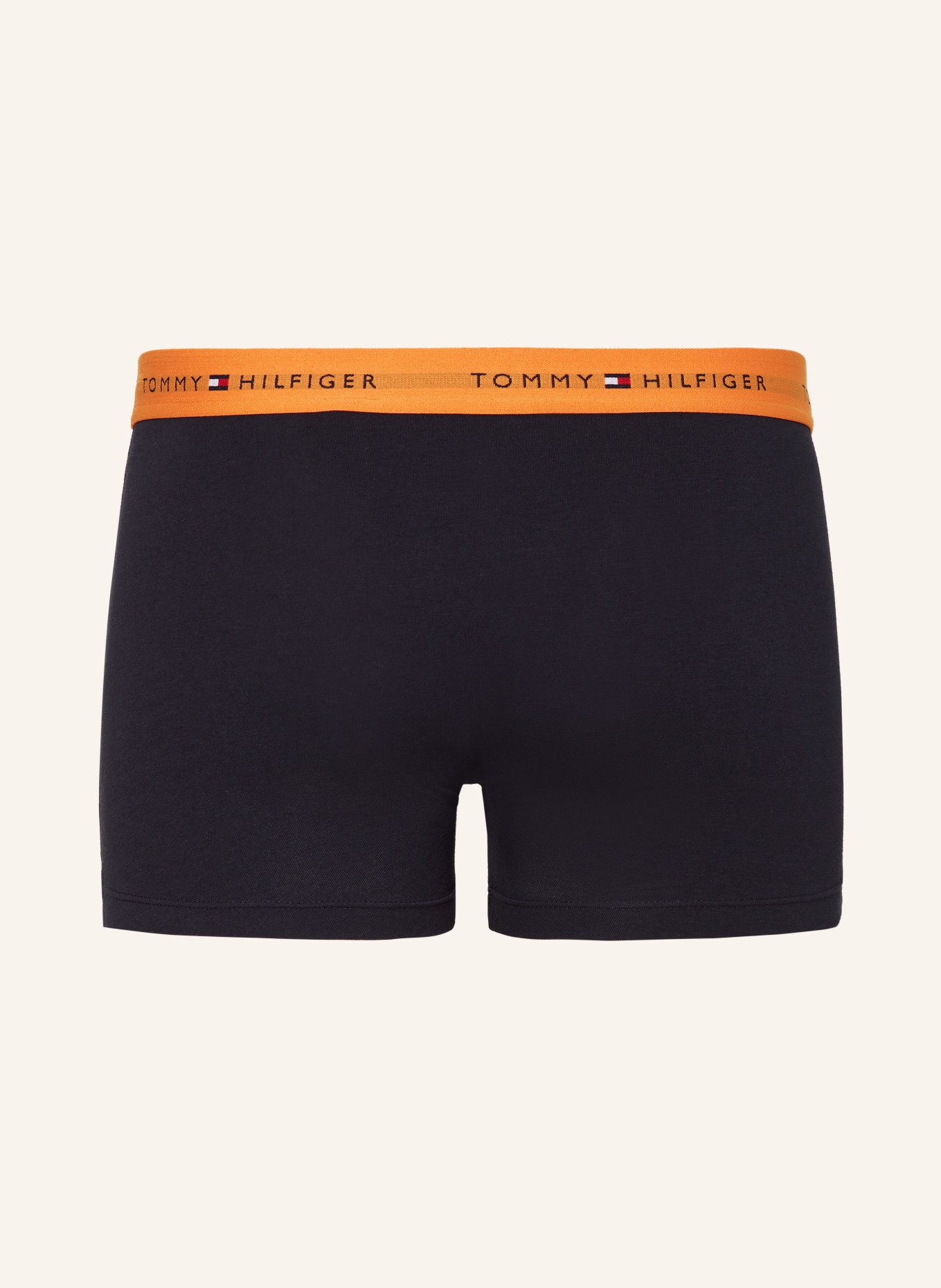 TOMMY HILFIGER 3er-Pack Boxershorts: DUNKELGELB / PETROL / DUNKELBLAU