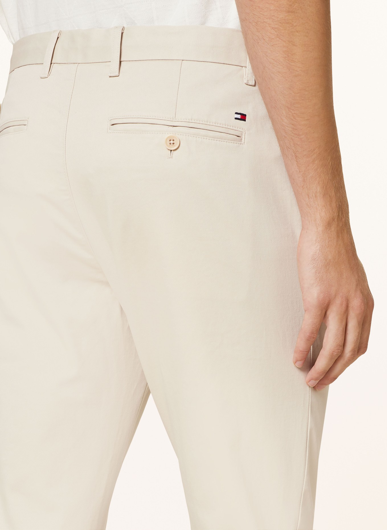 TOMMY HILFIGER Chino BLEECKER Slim Fit, Farbe: CREME (Bild 6)