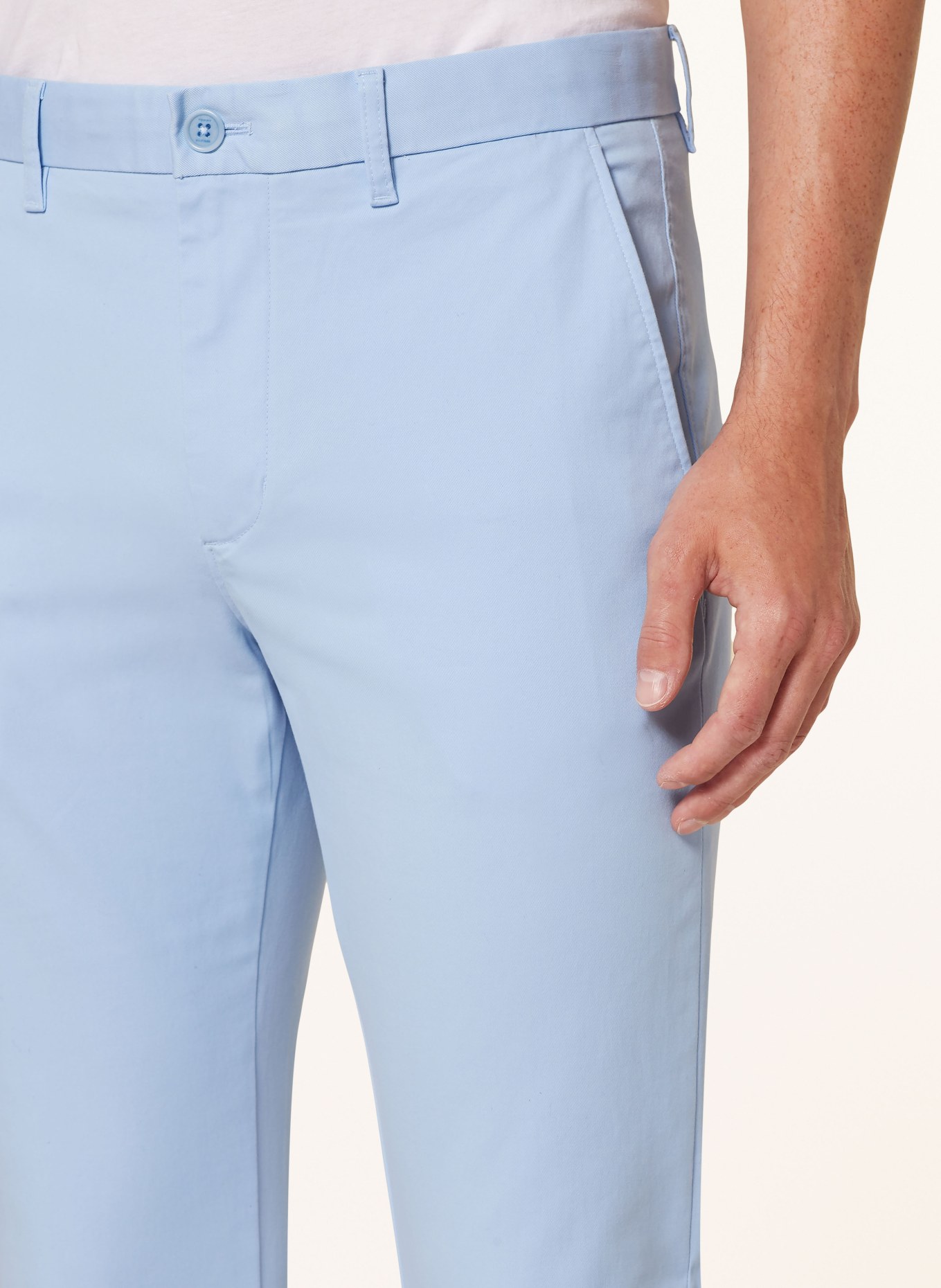 TOMMY HILFIGER Chino BLEECKER Slim Fit, Farbe: HELLBLAU (Bild 5)