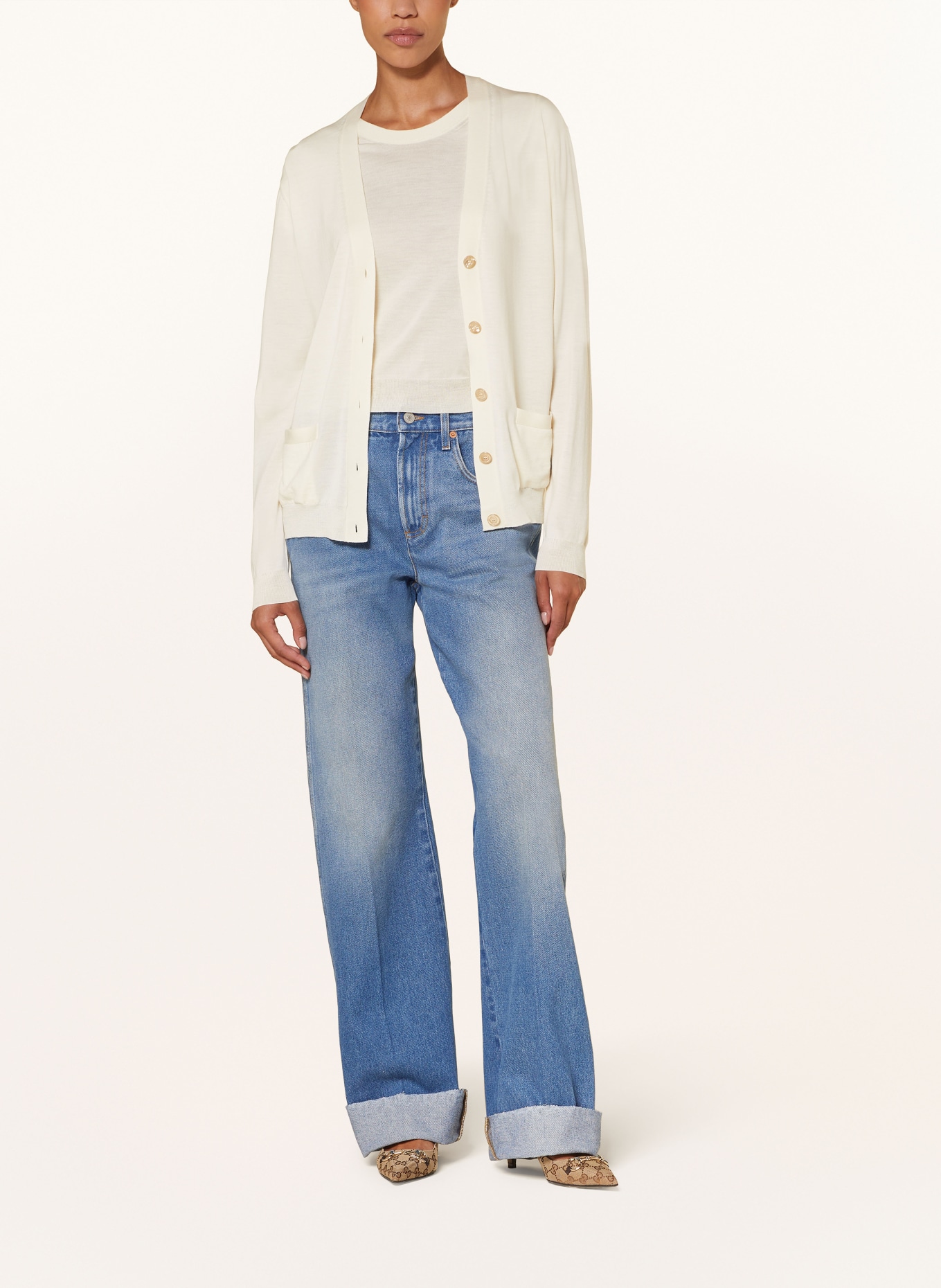 GUCCI Cardigan, Color: WHITE (Image 2)