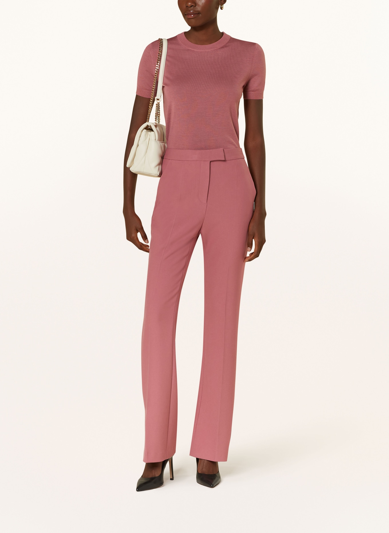 BOSS Strickshirt FALYSSIASI: HELLROT